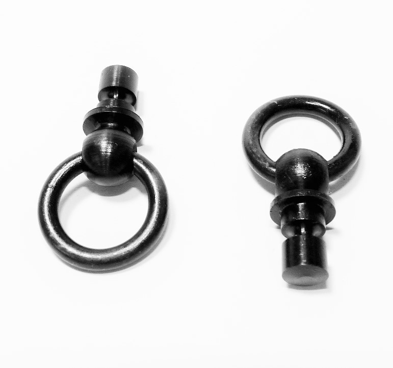 WEBLEY .455 Revolver MKVI Lanyard Ring & Swivel. Made in the USA by NGP!