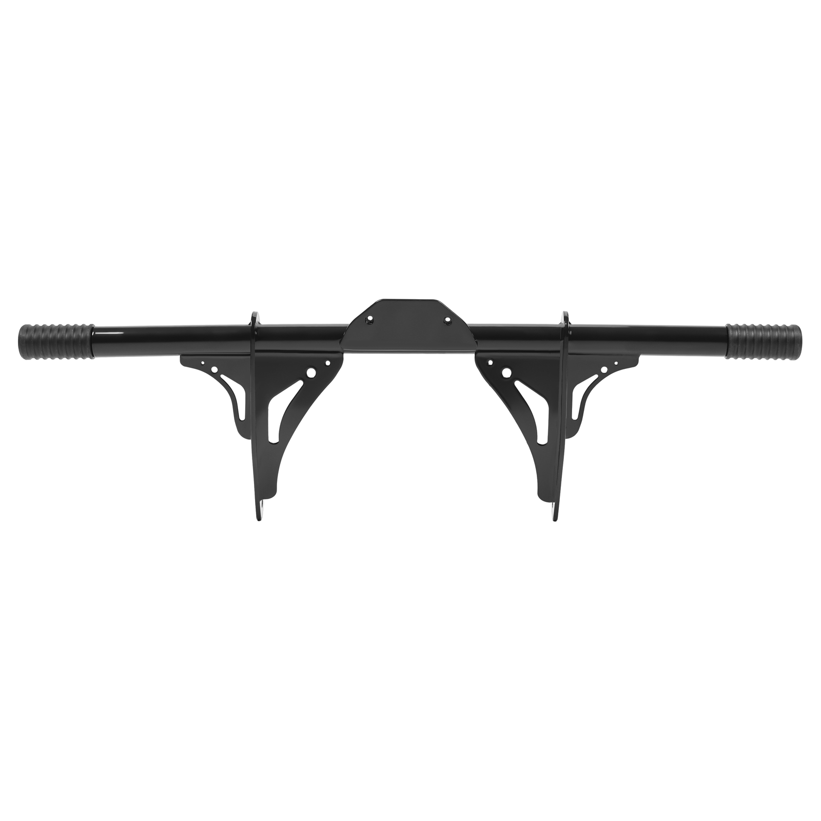 Black Front Crash Bar Protector For Harley Davidson Dyna 06-17 W/ Mid Control