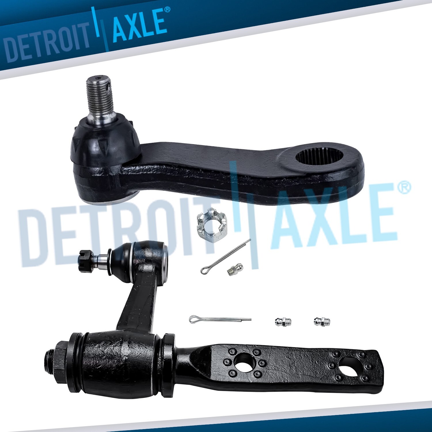 Front Pitman Arm Idler Arm w/ 3.43" Bolt Pattern for Ford F-150 Expedition F-250