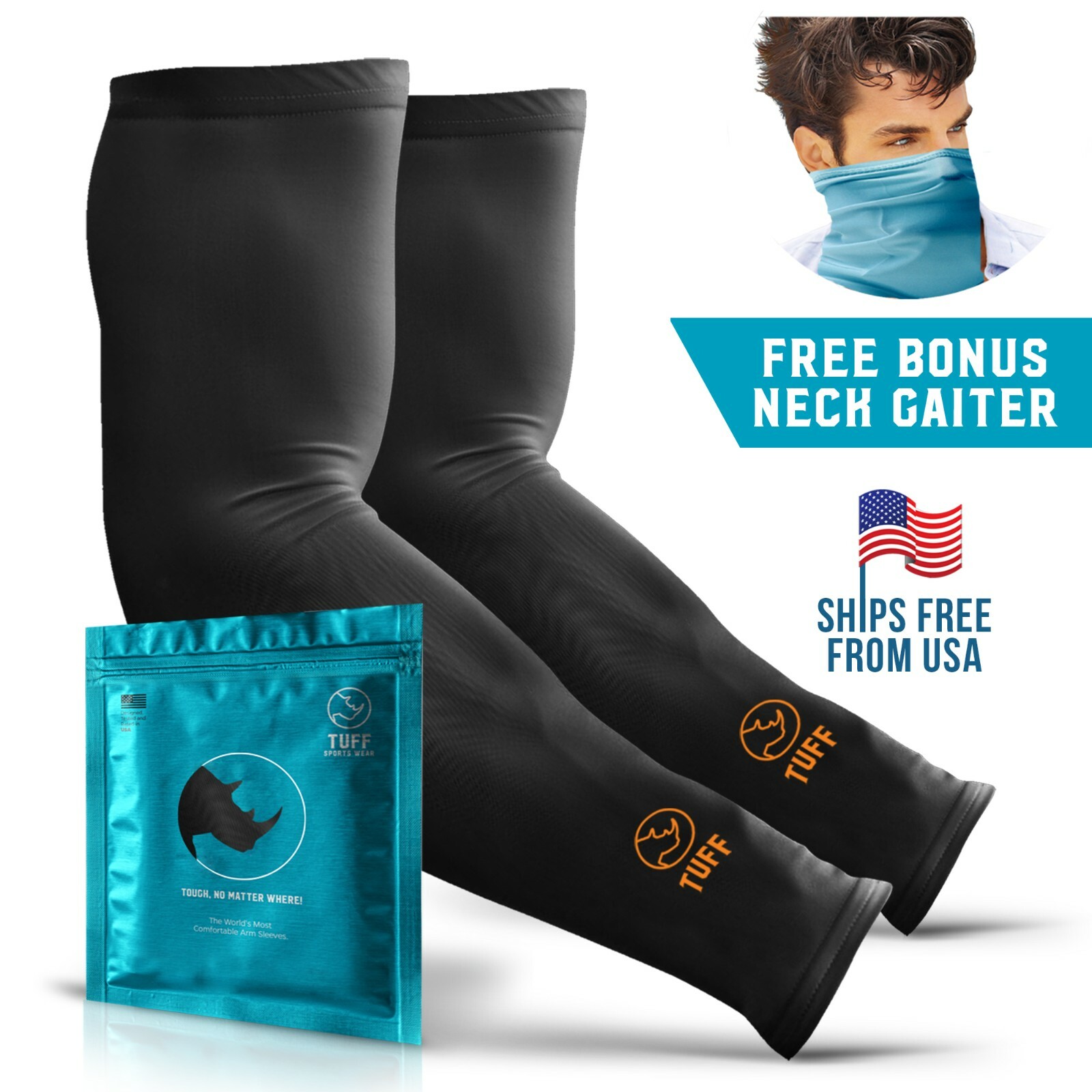 Tattoo Cover Up Arm Sleeves 1 Pair 10 colors for Men Women Compression Sleeve