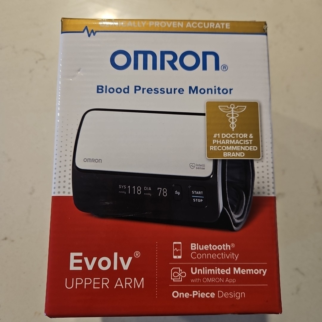 Omron Evolv Wireless Upper Arm Blood Pressure Monitor