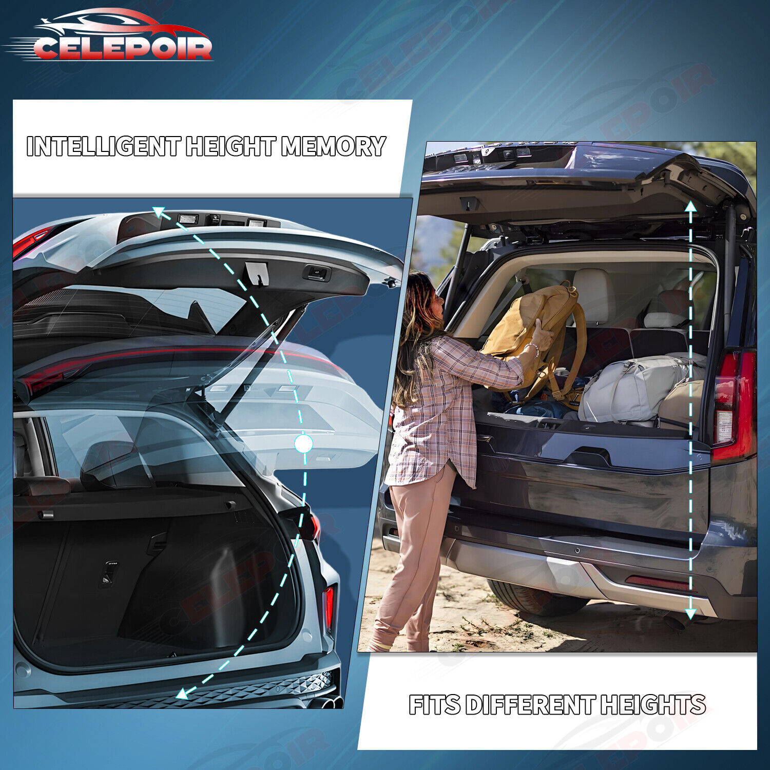 2Pcs L+R For Ford Explorer 2011-2015 Rear Tailgate Power Lift Support Struts