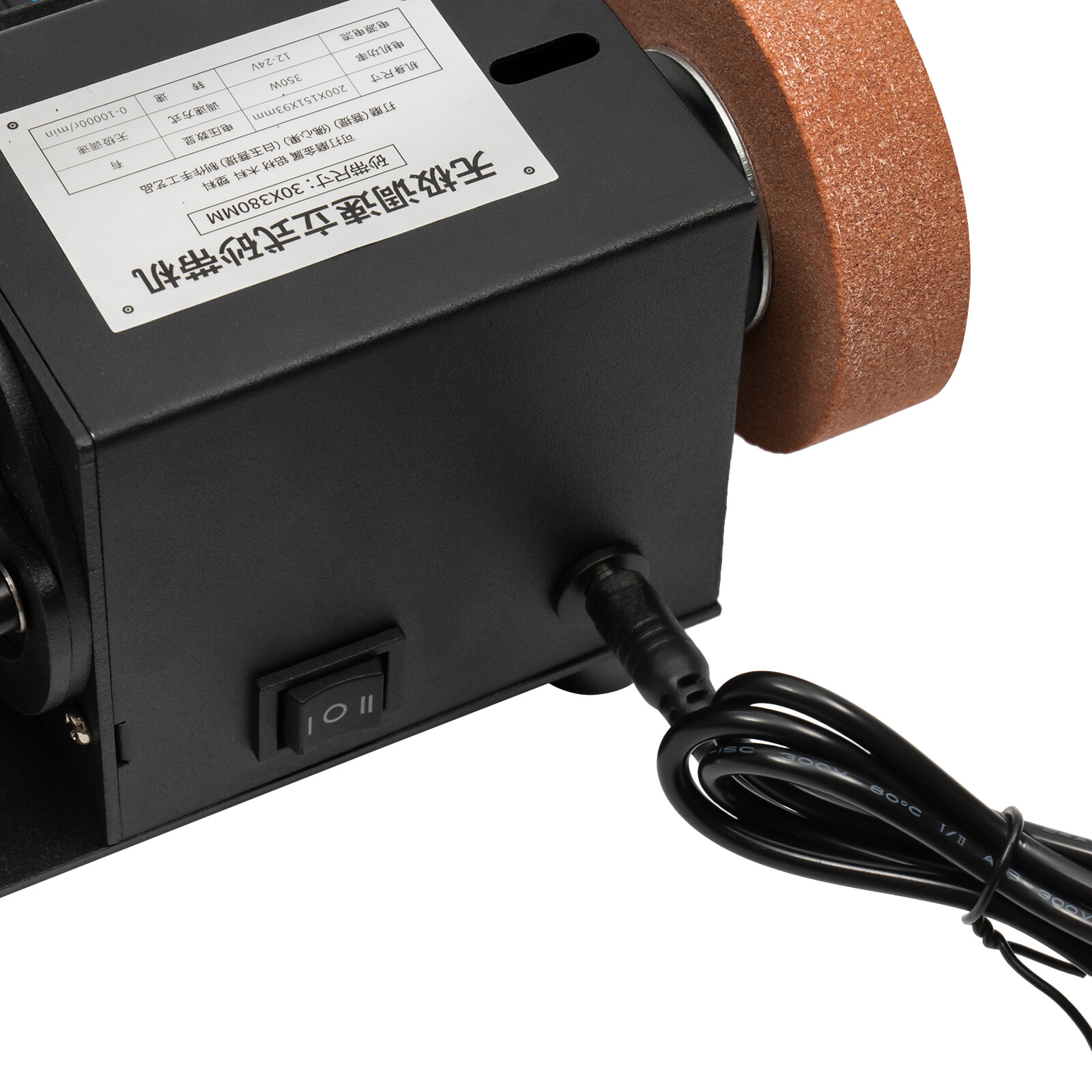 Belt Sander Bench Grinder Knife Sharpener Tool w/10 Belts Table Polishing Sander