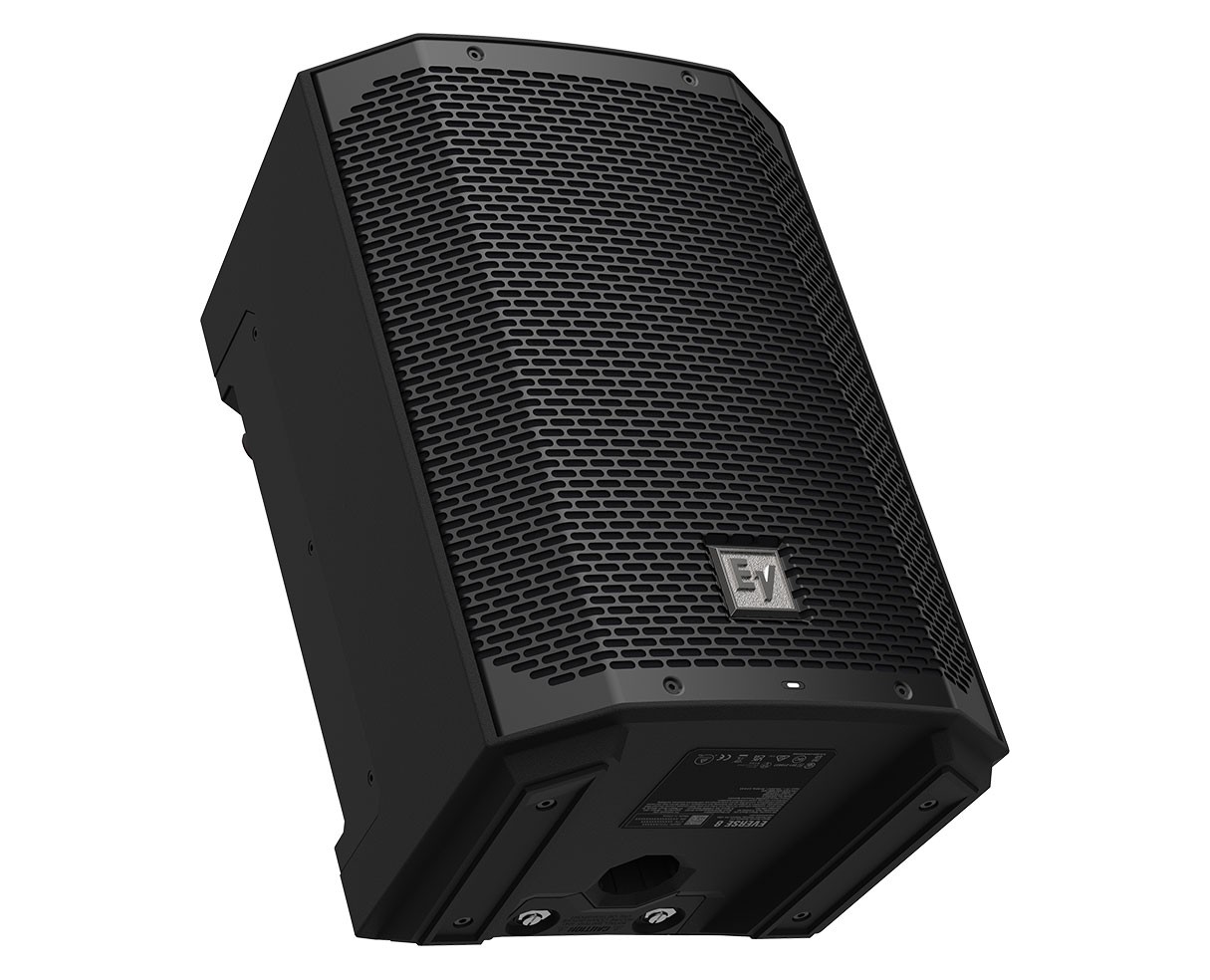 EV Electro-Voice EVERSE8 Black 8" Battery Powered Active Bluetooth Speaker