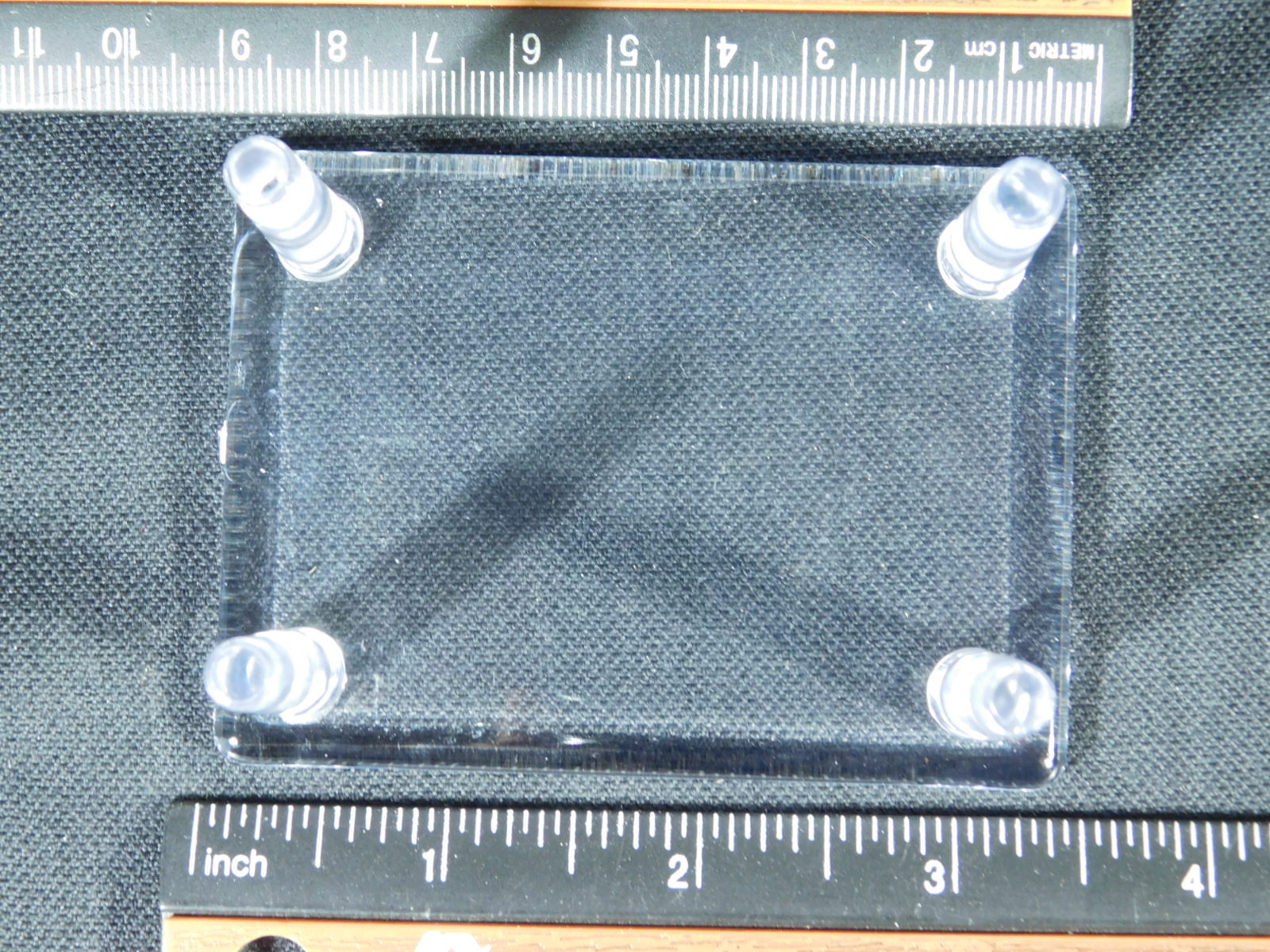 Display Stand Medium Size FOUR Post Clear Lucite