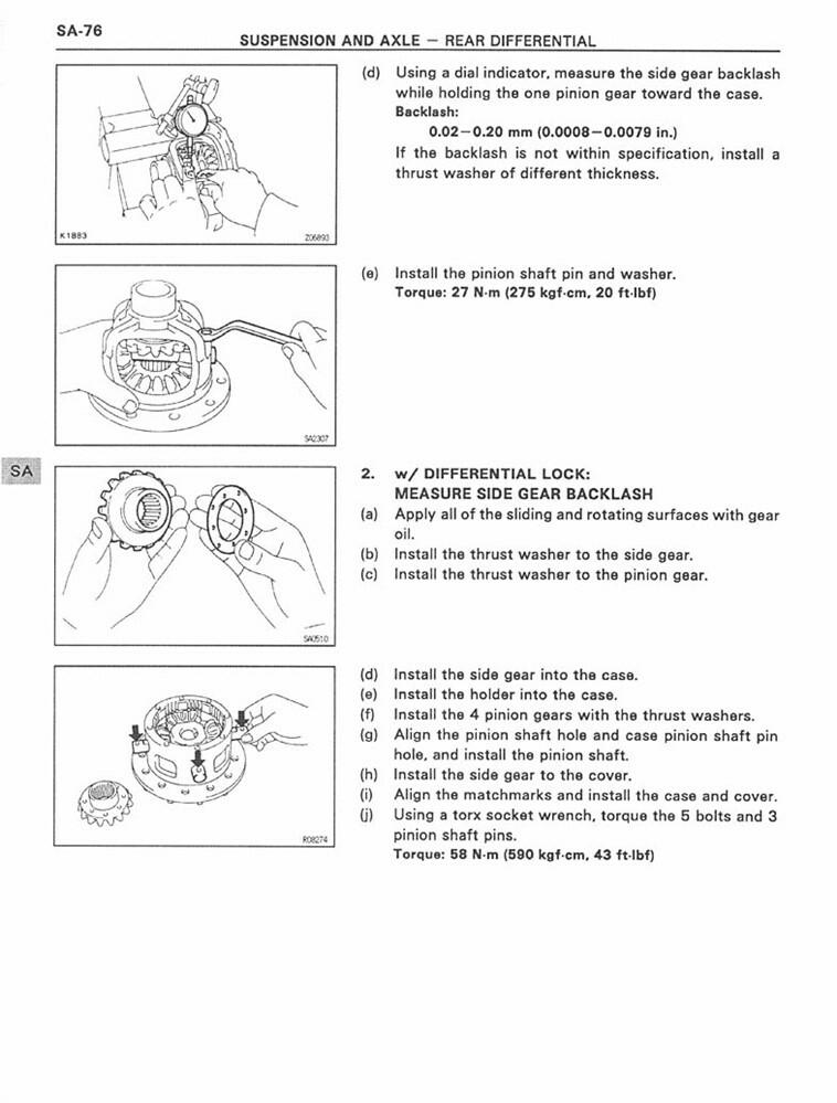 1996 Toyota Land Cruiser Shop Service Repair Manual