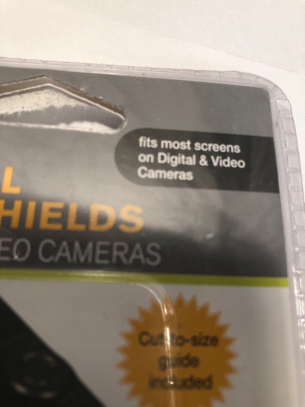 Universal Screen Shield Protector for Digital & Video Cameras By Targus
