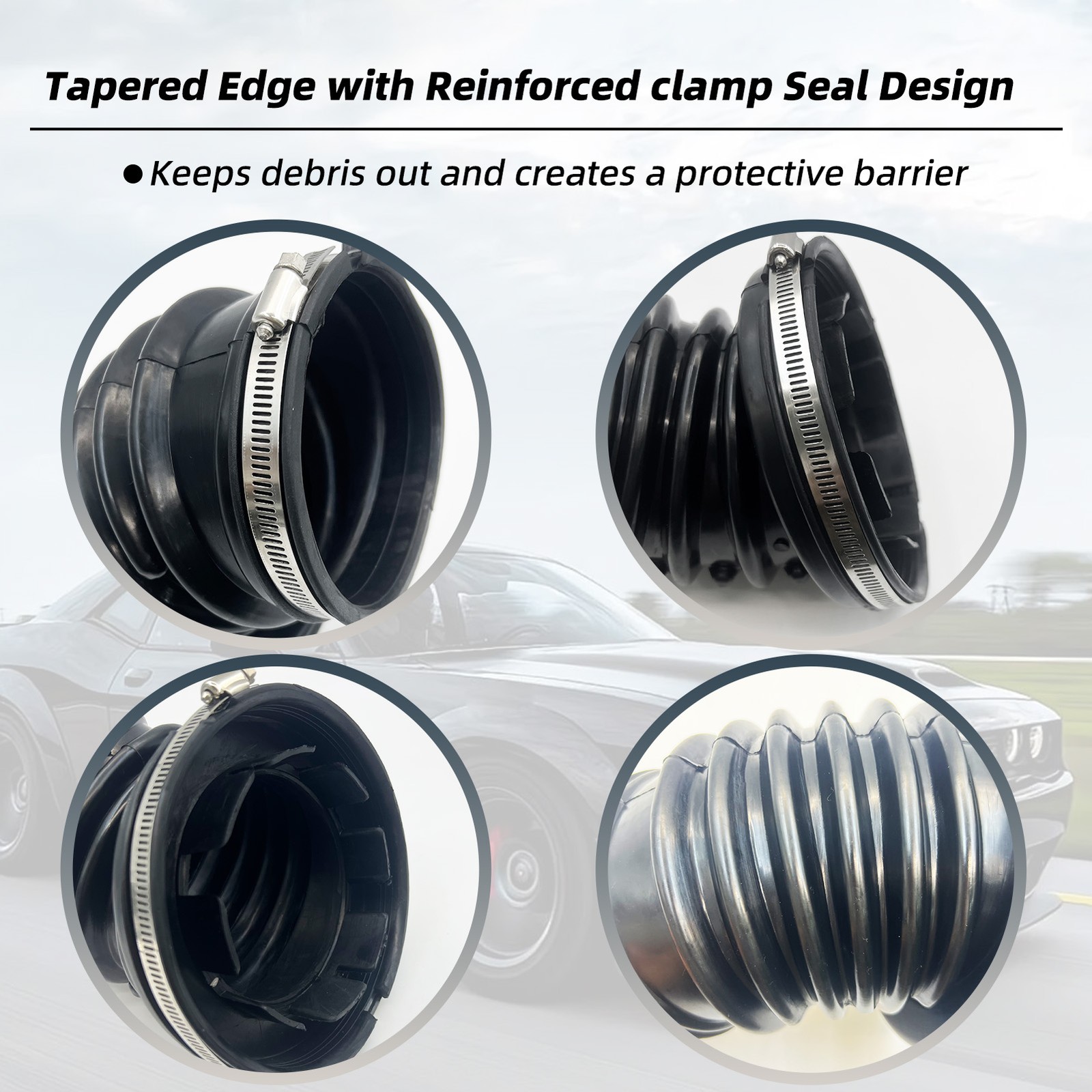 Intake Resonator Upper Hose Duct for 2007-2018 Dodge Ram 2500-5500 6.7L Diesel