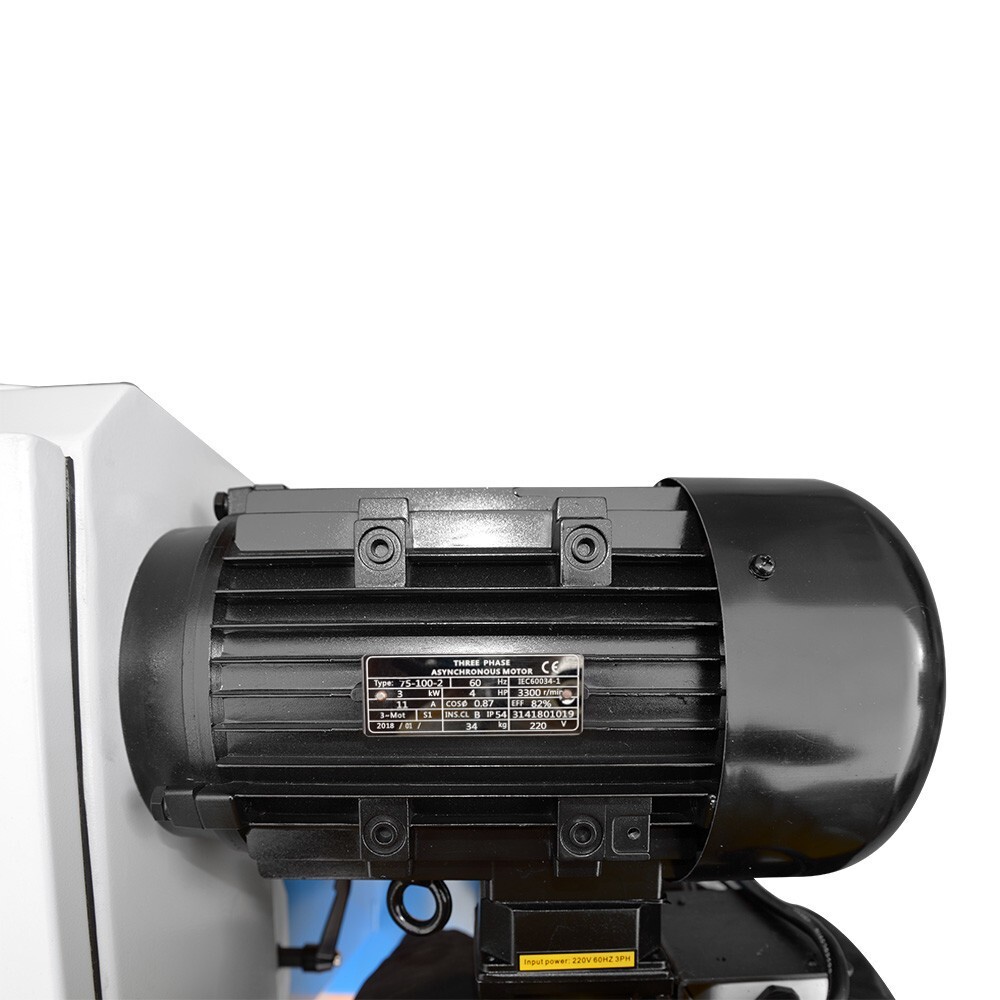 4HP Industrial 8.5" Surface Radius Belt Grinder Sander 2000x220 mm 3300-RPM