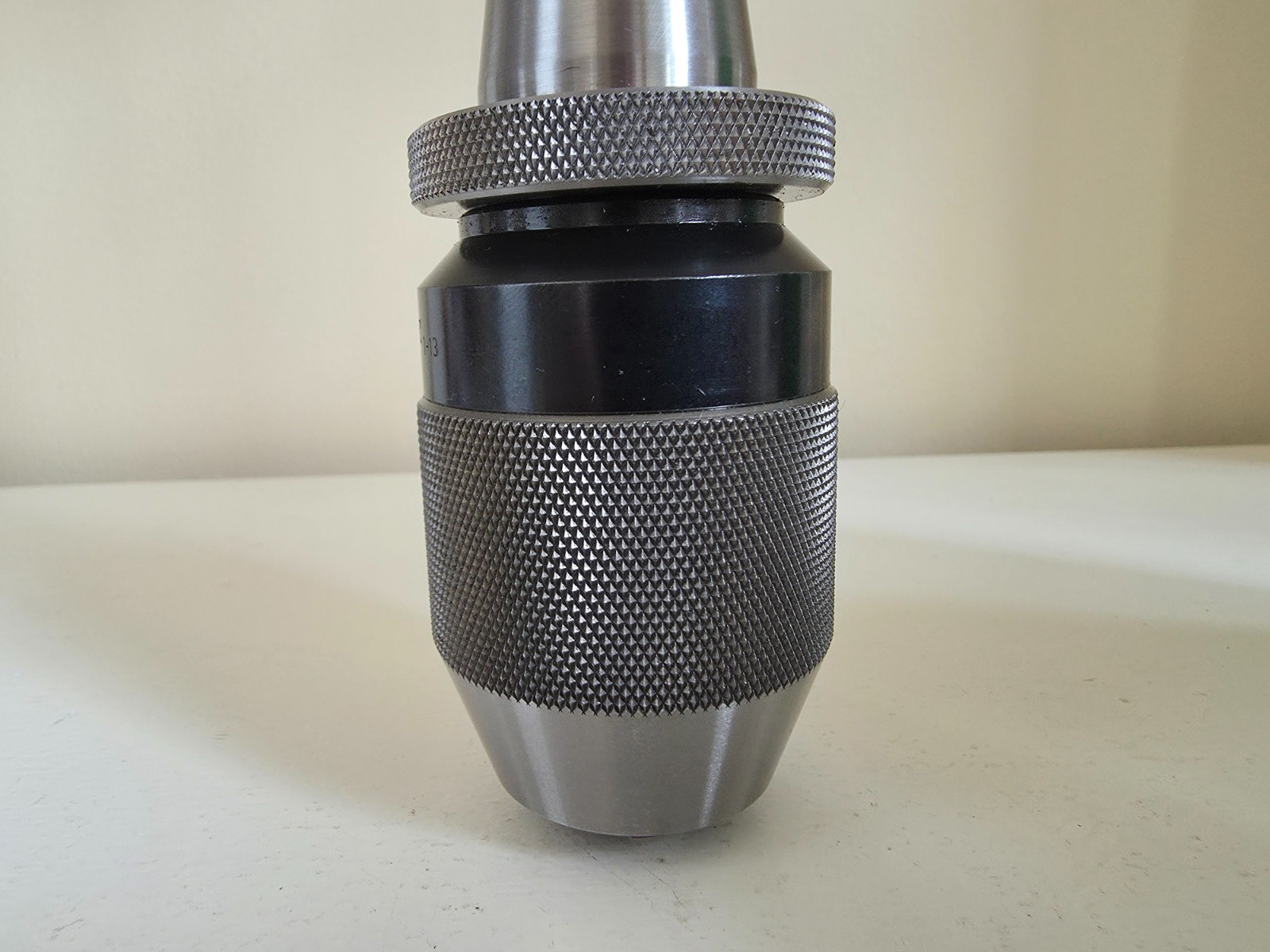 Albrecht Keyless Drill Chuck No. 73040, 1/32" - 1/2" with R8 Shank, Germany.