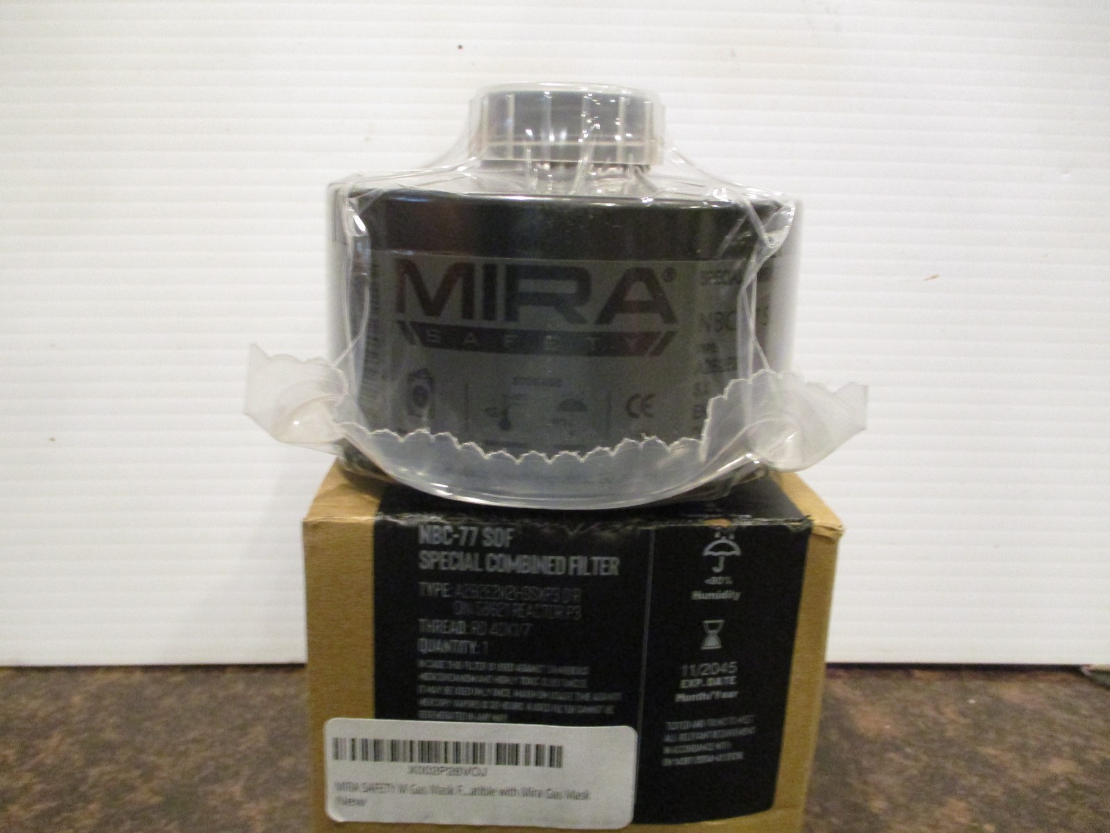 MIRA CBRN Gas Mask Filter NBC-77 SOF 40mm Thread