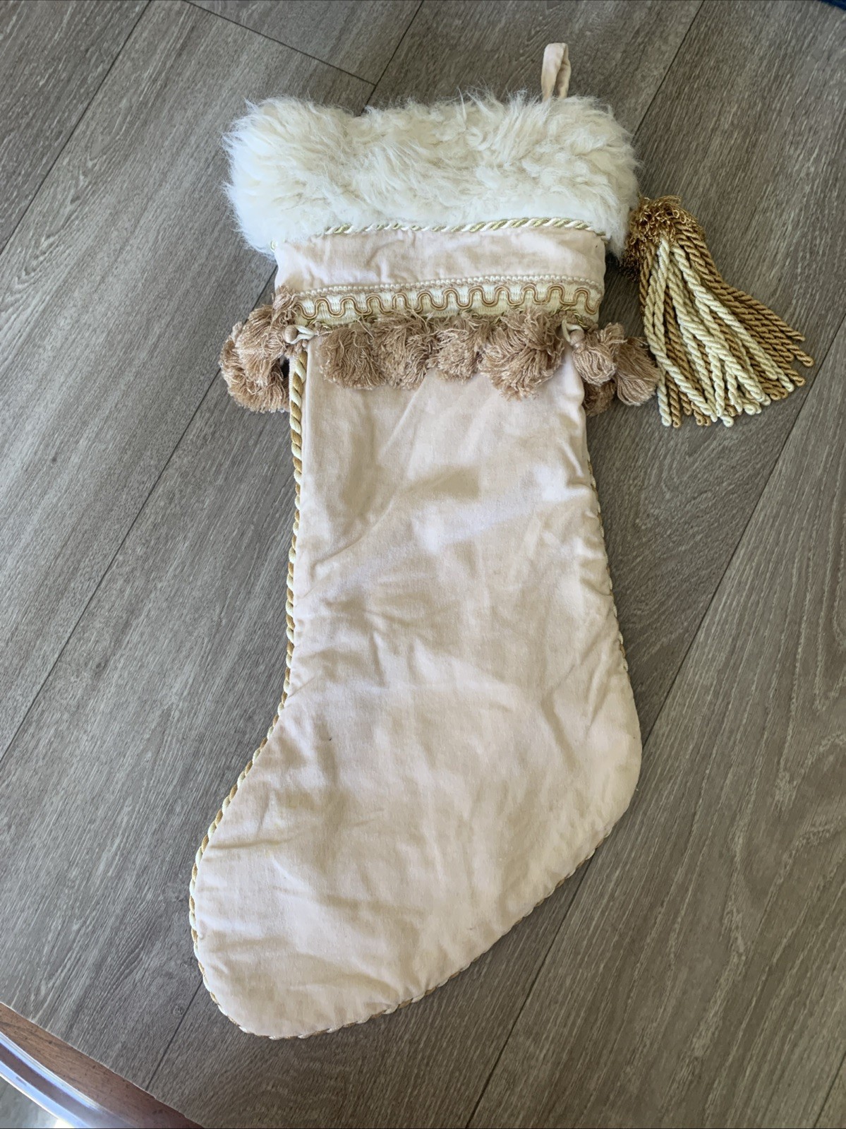 Serendipity VTG Victorian Style Extra Large Christmas Stocking