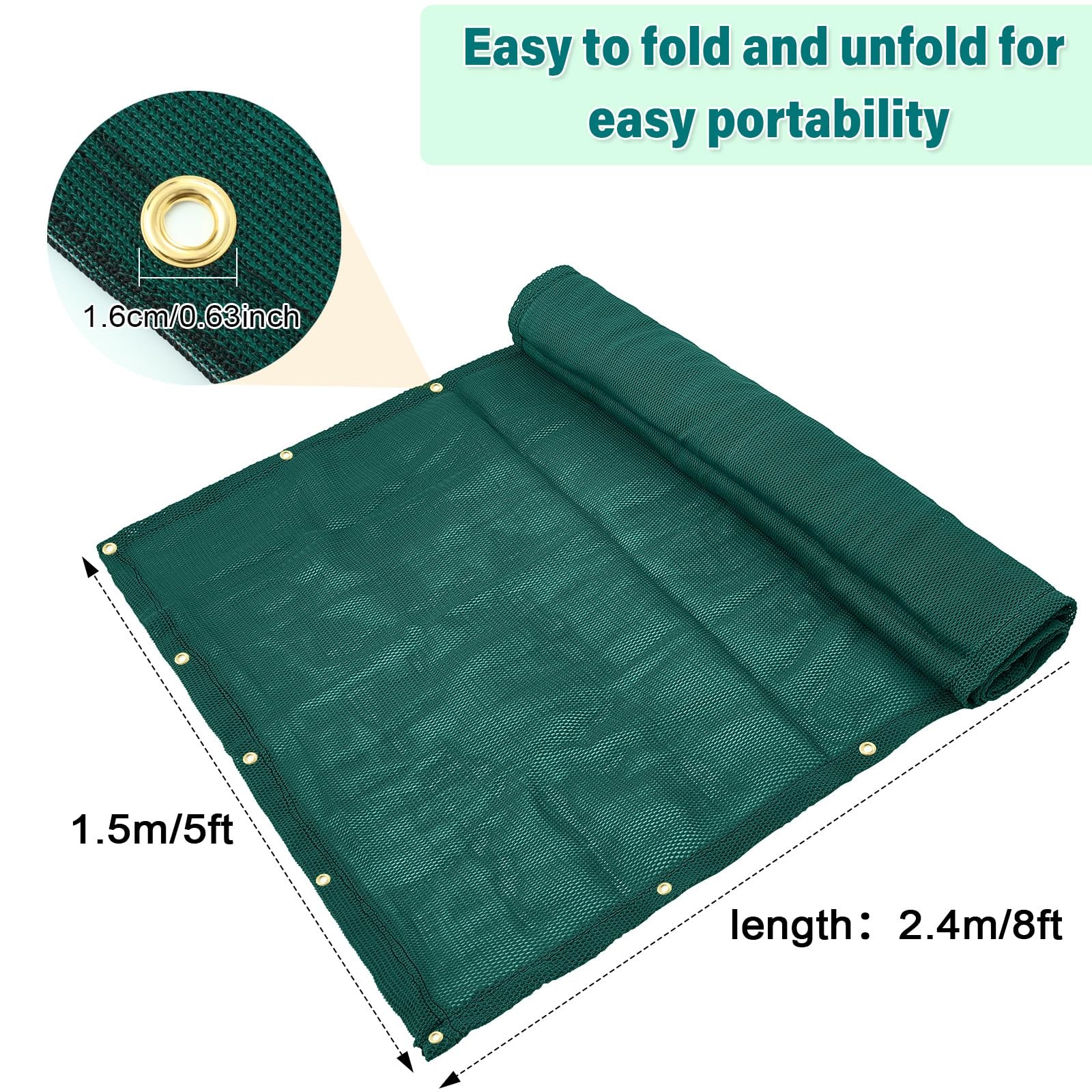 Archery Backstop - Heavy Duty Reinforced Netting, Back Stop Net, Ideal for Ou...