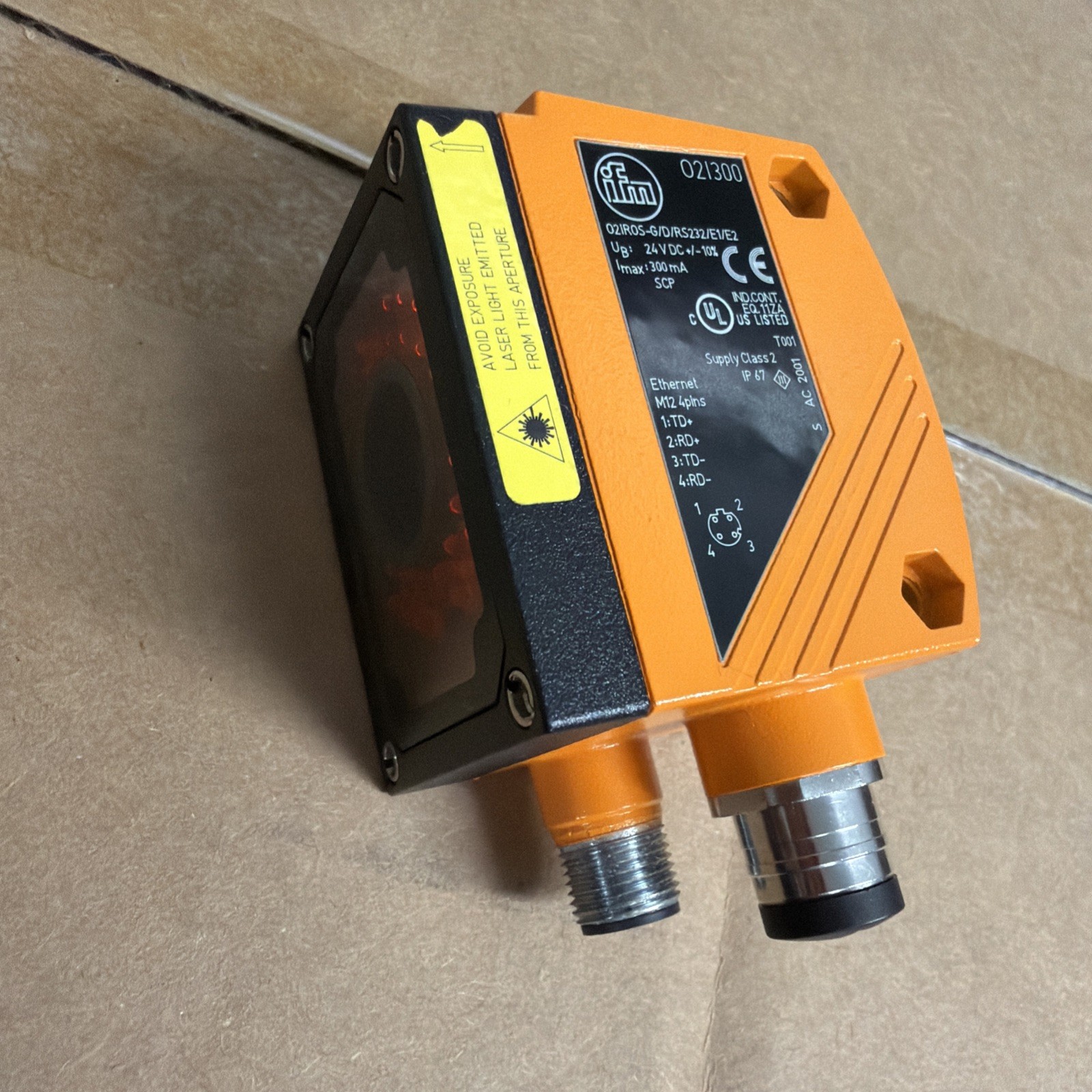 EFECTOR O2IROS-G/D/RS232/E1/E2-O2I300 / O2IROSGDRS232E1E (USED)