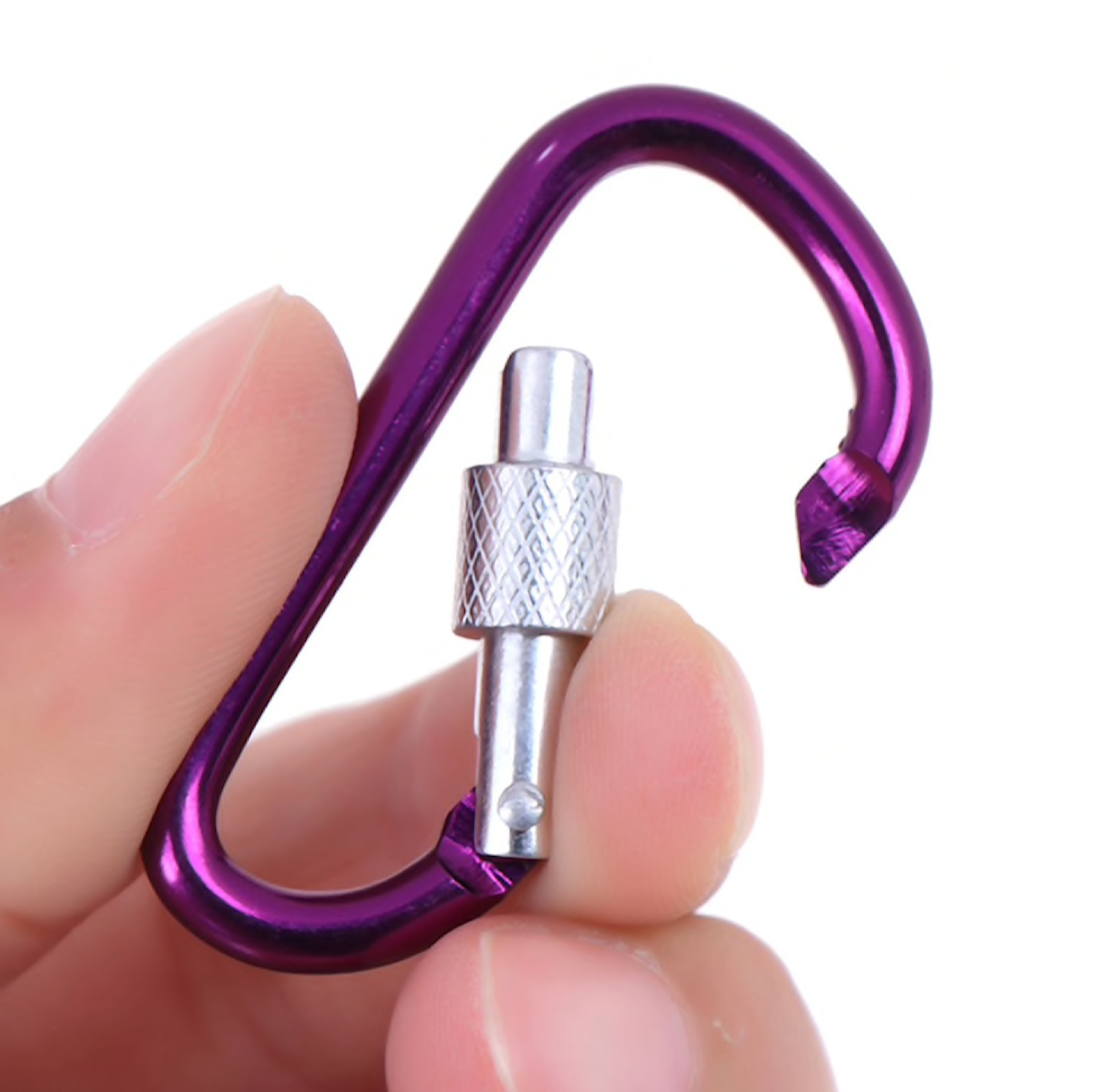 MINI D HOOK/CLIP packs Carabiner aluminum lock FOR backpacks/purses/hand bags