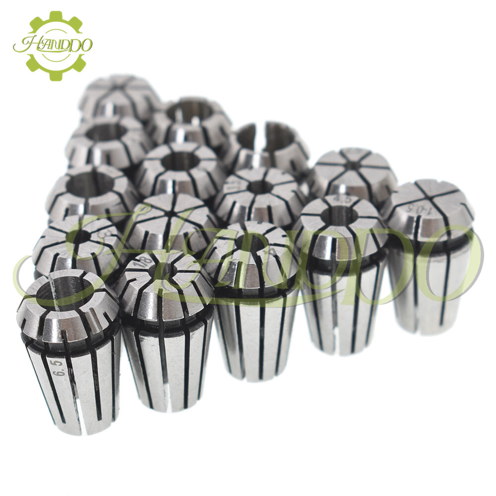 15Pcs ER11 Spring Collet Set CNC Super Precision Milling Tool