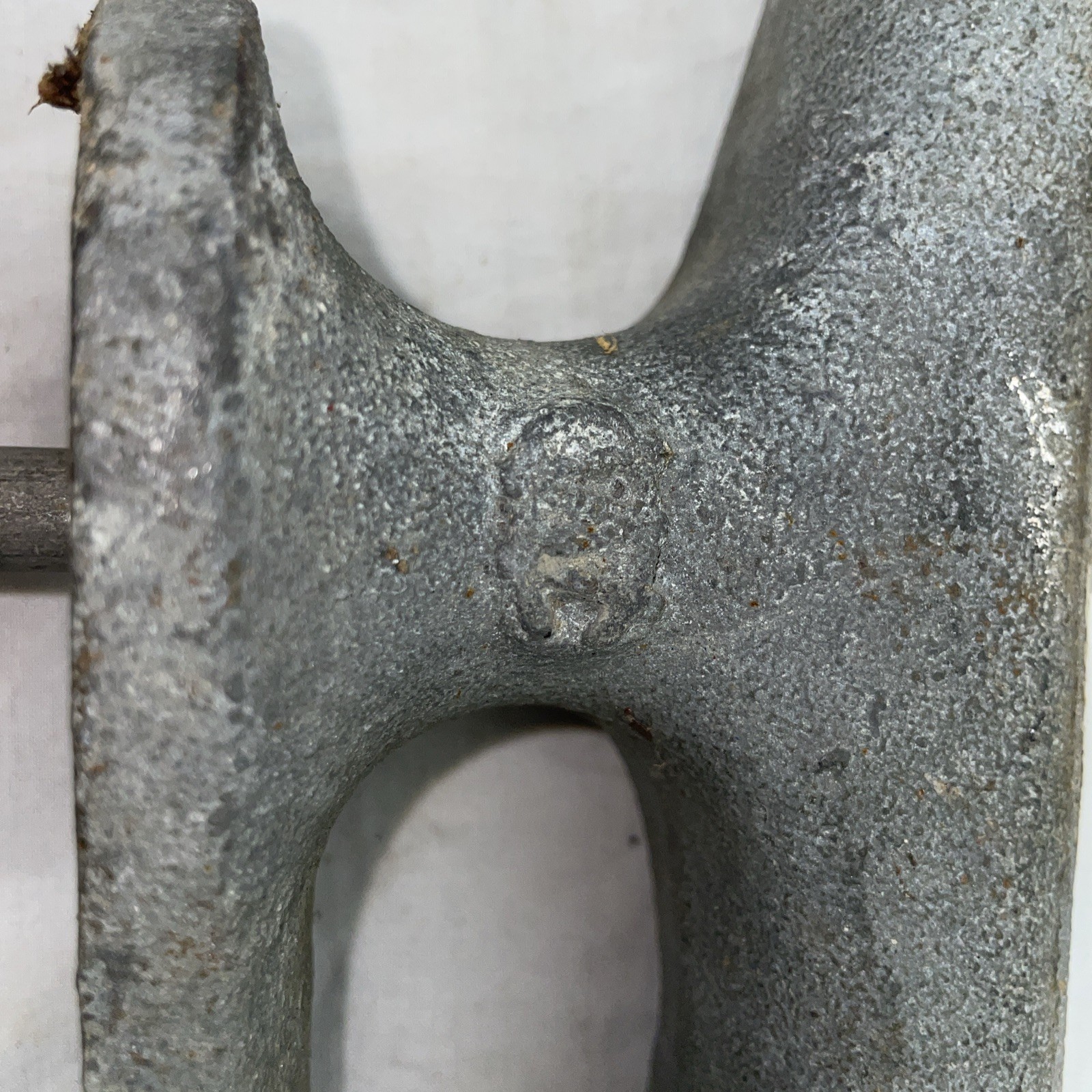 Pair Vintage 14” Boat Dock Cleats Cast Iron Marine Hardware Wilcox Crittinsen