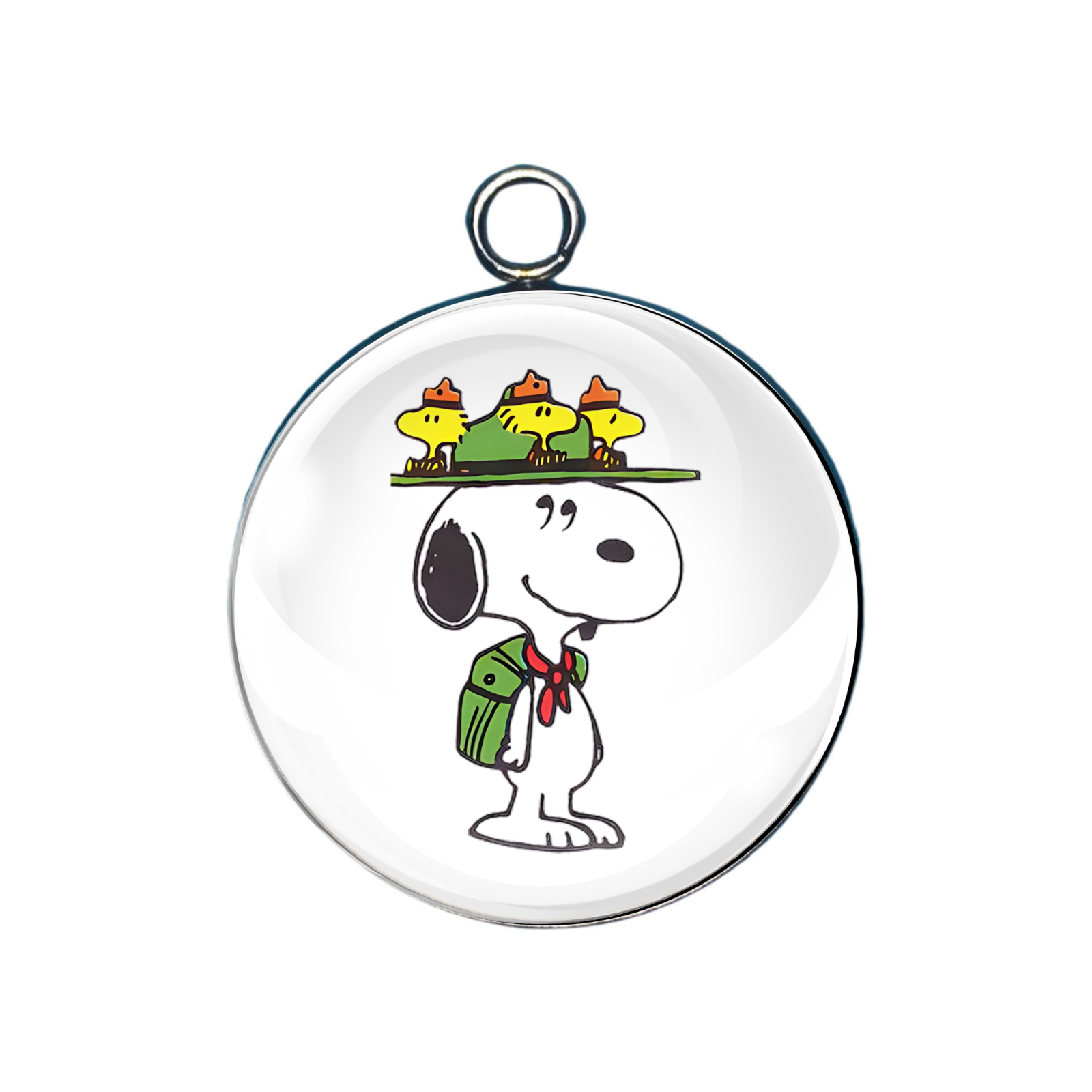 Snoopy Glass Cabochon Charms