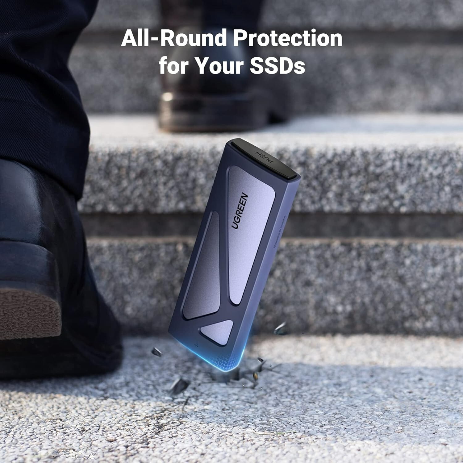 UGREEN M.2 NVMe SSD Enclosure SATA 10Gbps Dual Protocol USB Type C 3.2