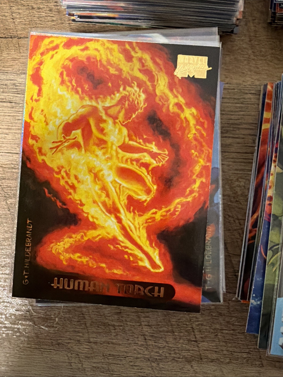 1994 marvel masterpieces lot of 200+ cards