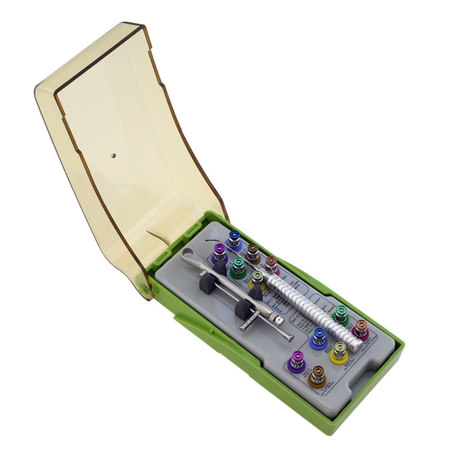 Dental Implant HEX Driver Torque Wrench Straight Multi-Unit Locator Mini Ball