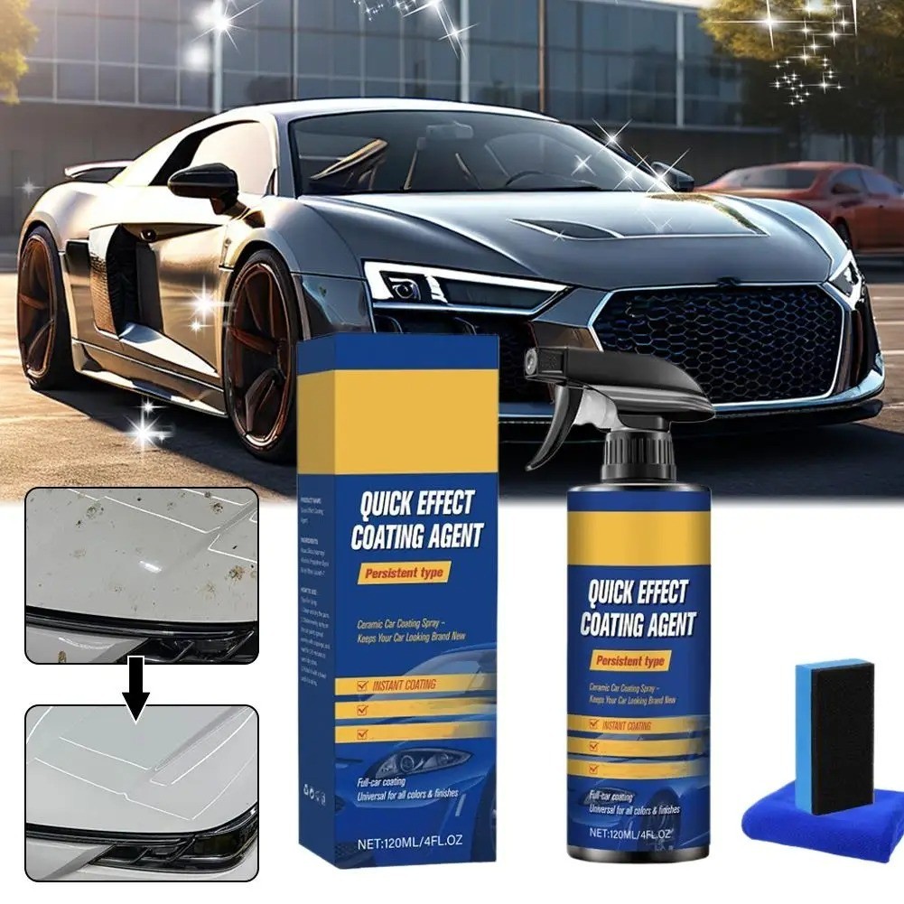 Sopami Spray Car,Car Polish,Quick Effect Coating Agent,Repair Scratches Set Best