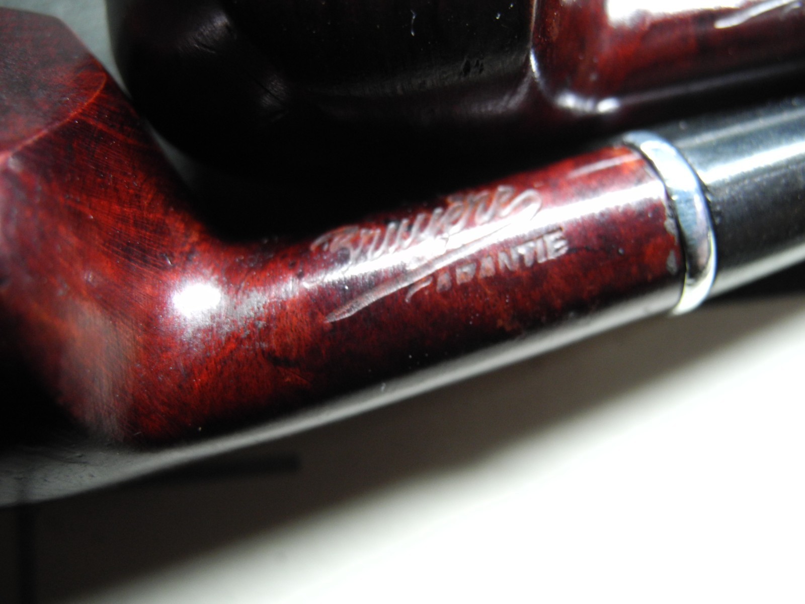 WW2 German Wehrmacht Heer smoking pipes X2 & card - VERY RARE!