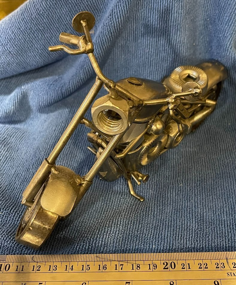 **REDUCED** 2011 Handmade Motorcycle from Scrap Metal and Fasteners