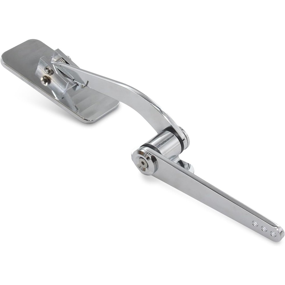 Street Hot Rat Rod Gas Pedal Firewall Mount Throttle Polished Aluminum Universal