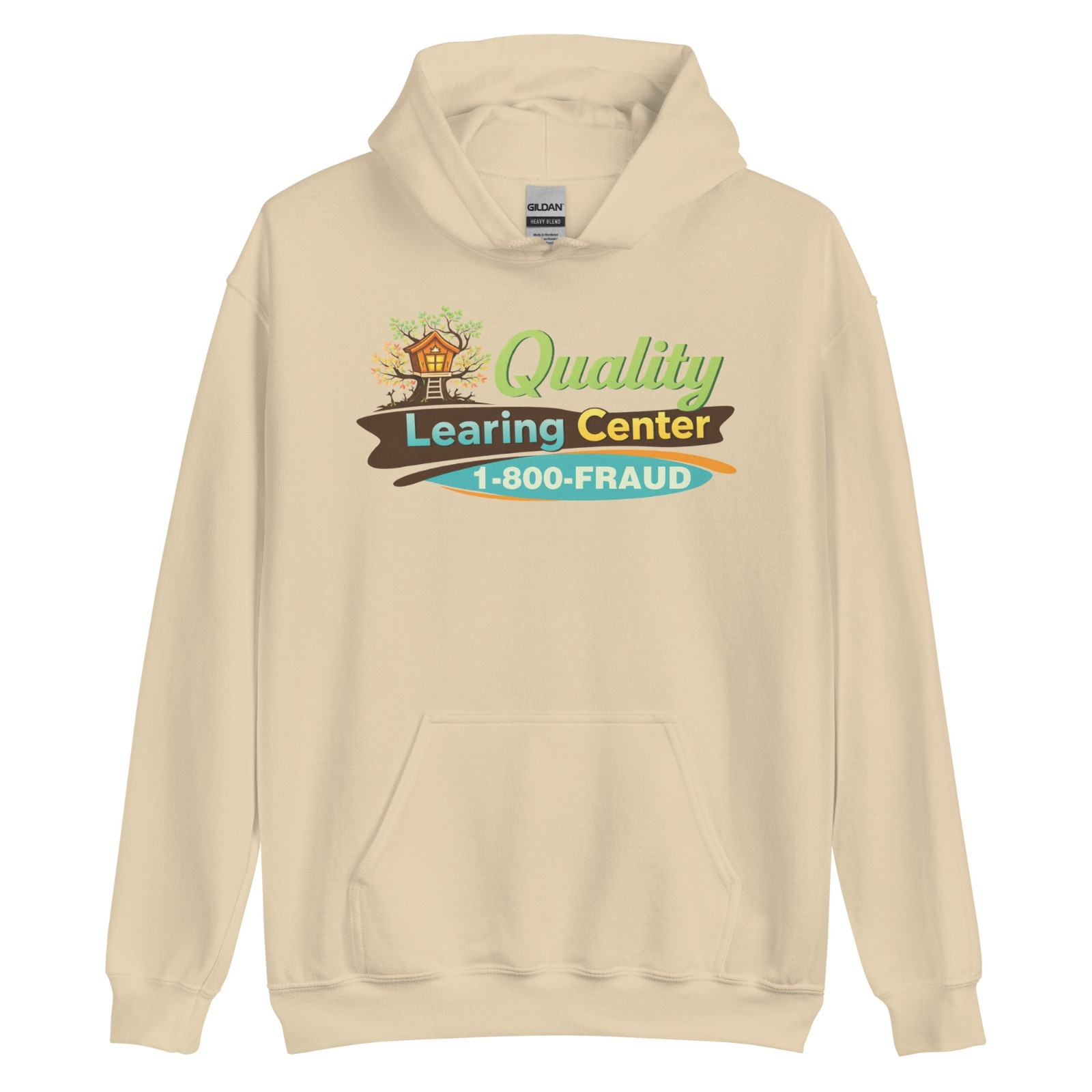 Quality Learing Center - 1-800 FRAUD Minnesota Funny Pop Culture Unisex Hoodie