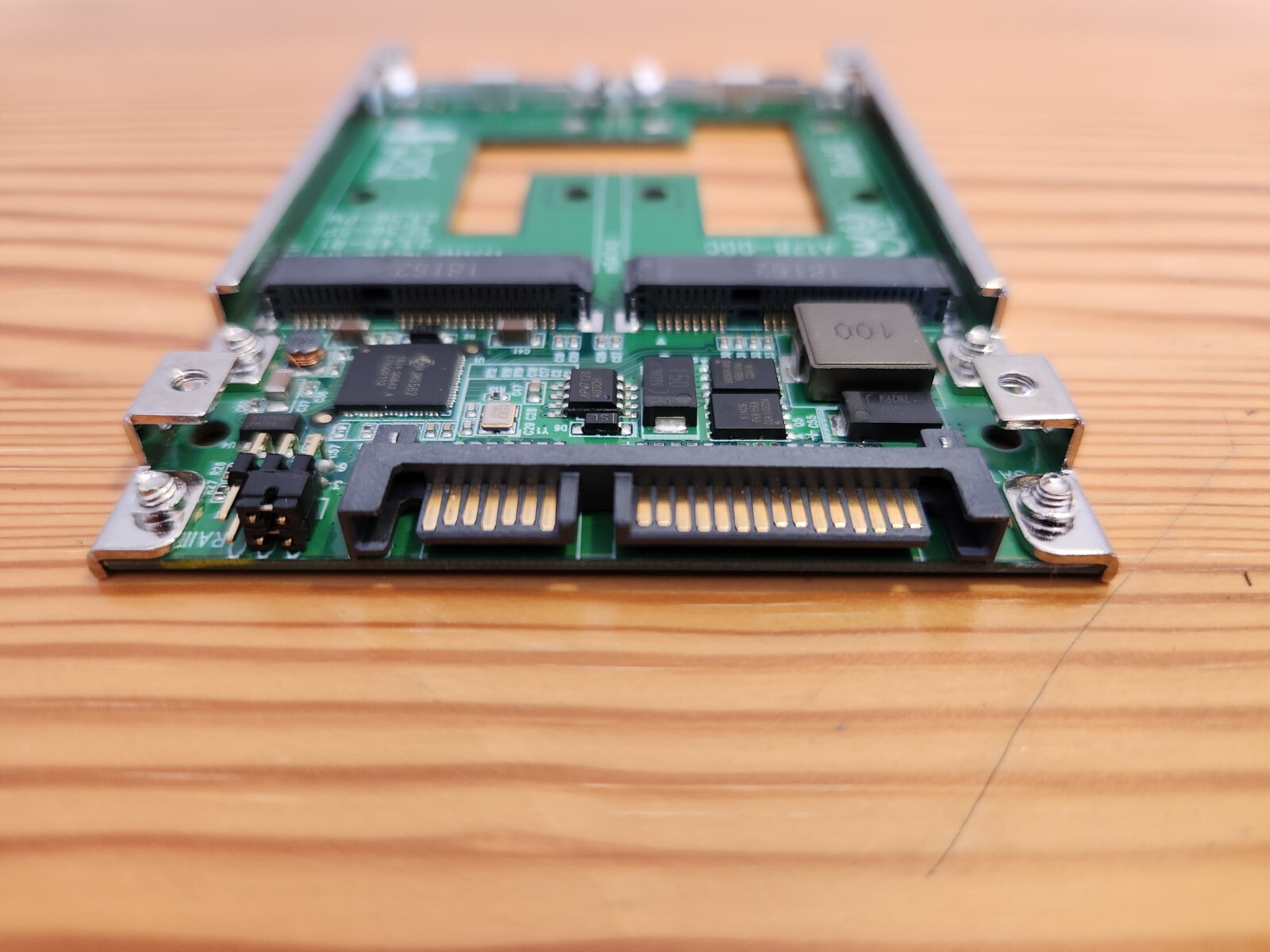 StarTech Dual mSATA SSD to 2.5in SATA RAID Adapter Converter 25SAT22MSAT