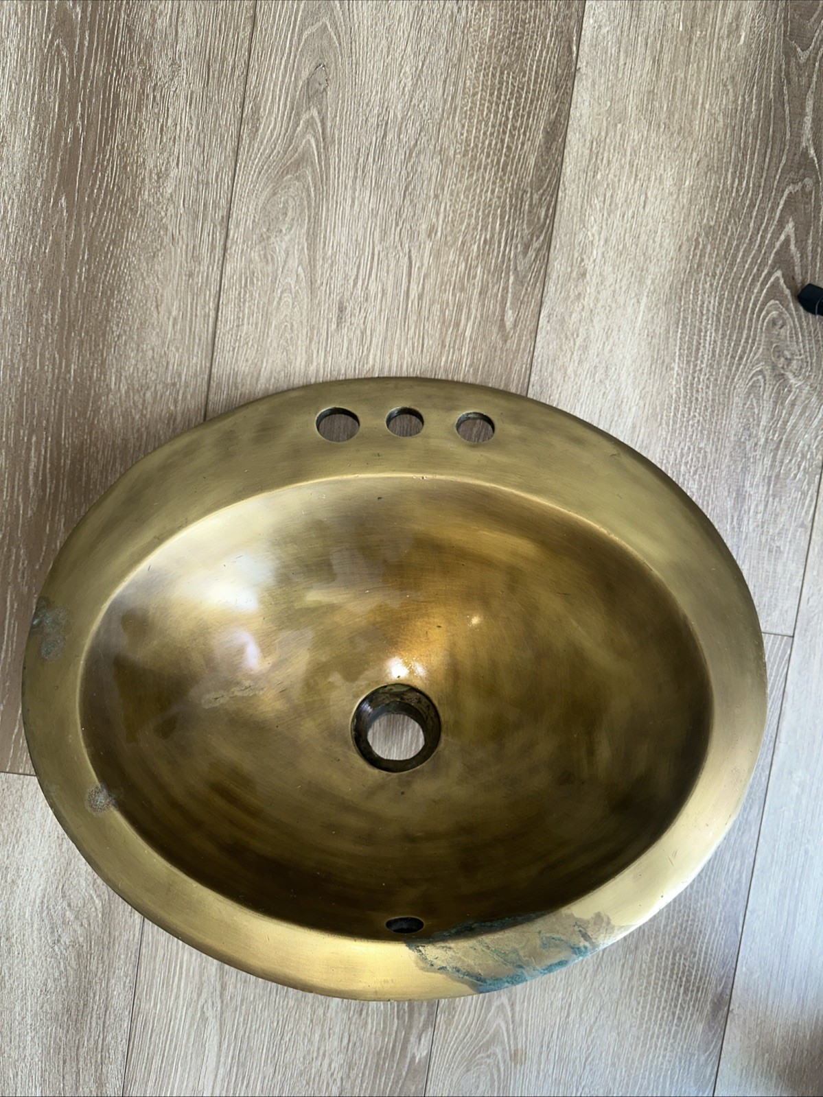 Vintage Brass Bathroom Sink*