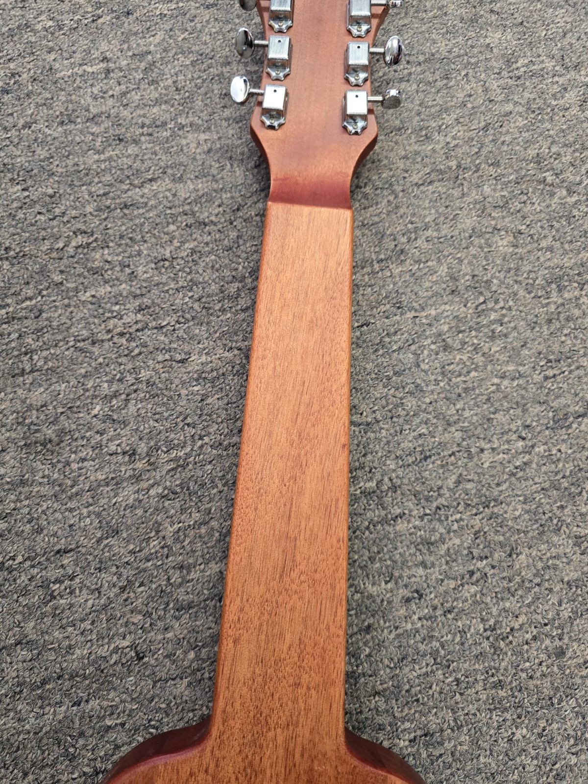 Recording King RG31NA Lap Steel Guitar P90 Pickup Nat Satin Mahogany Lapsteel