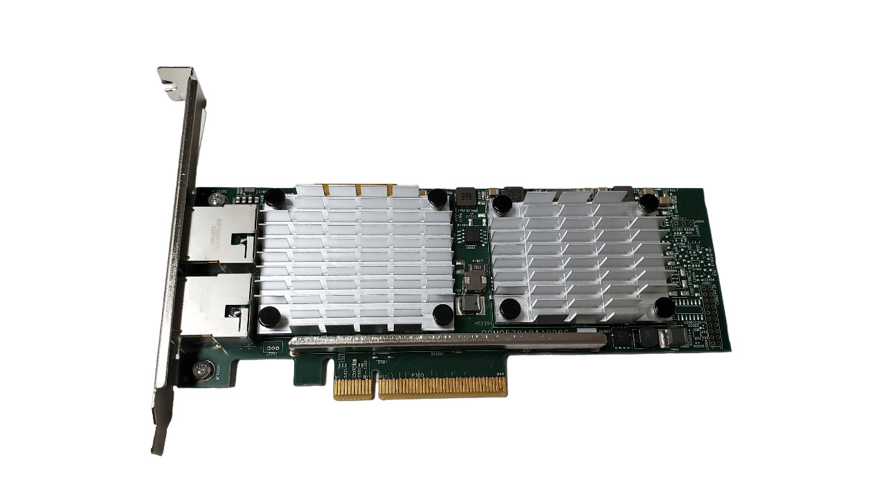 Lot of 2 HP 530T 10Gb 2 Port 10Gb Network Card 656594-001 657128-001 Full Height