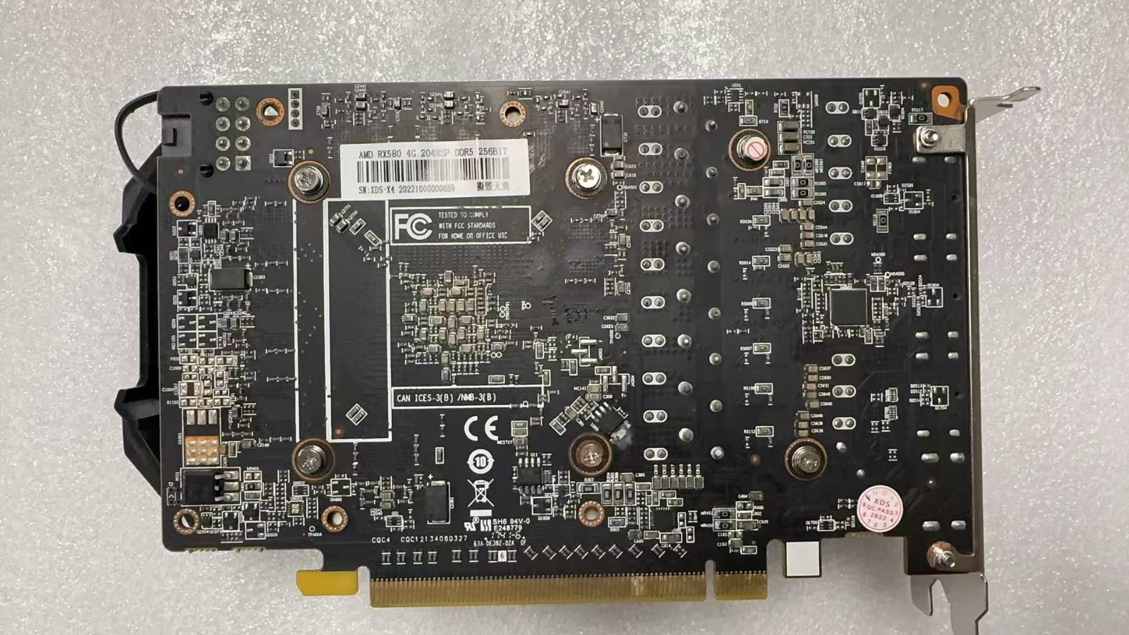 Radeon RX 580 4GB GDDR5 Graphics Video Card HDMI