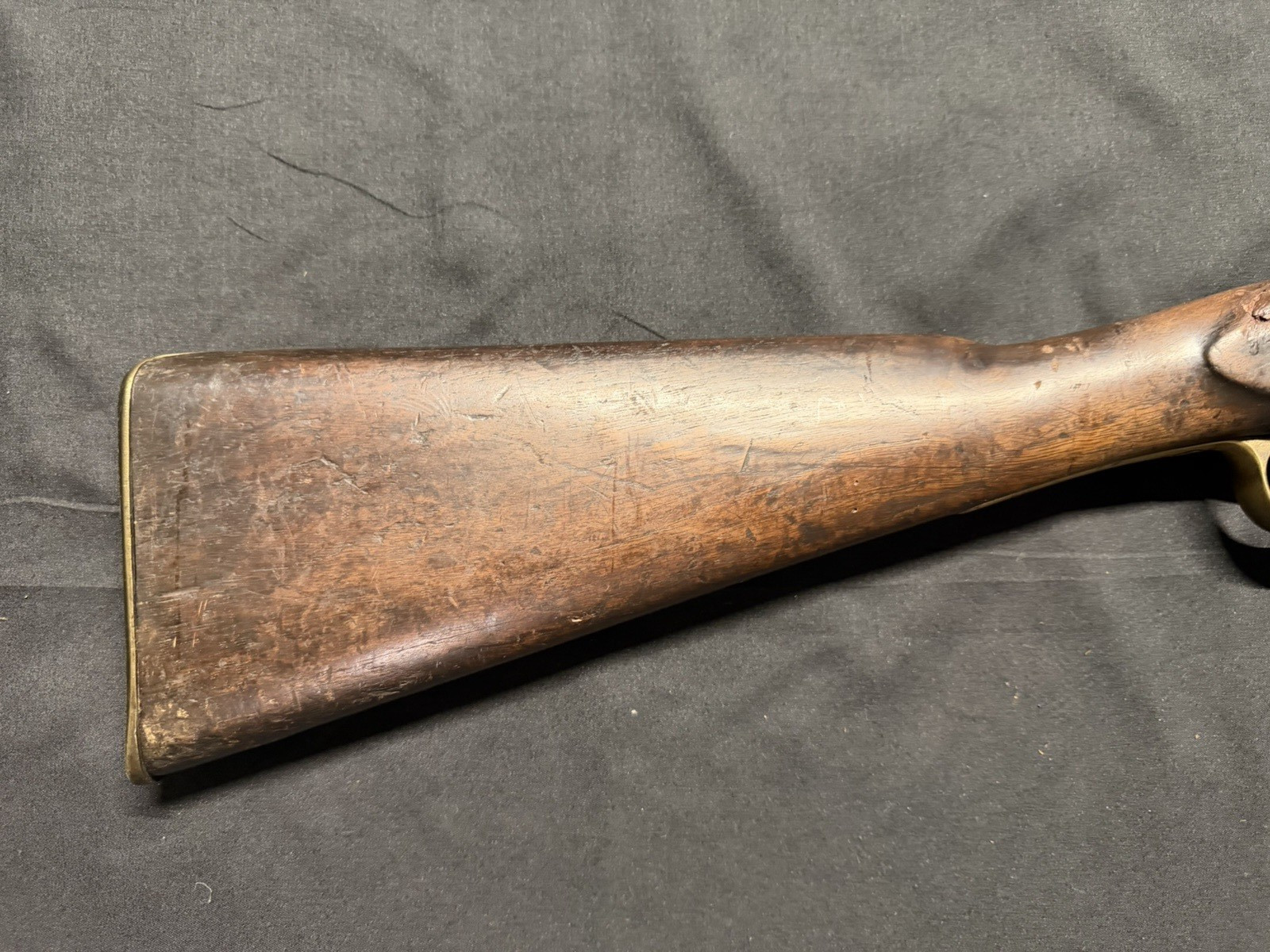 Civil War Era British P-1853 Enfield Damaged Sporterized Stock!