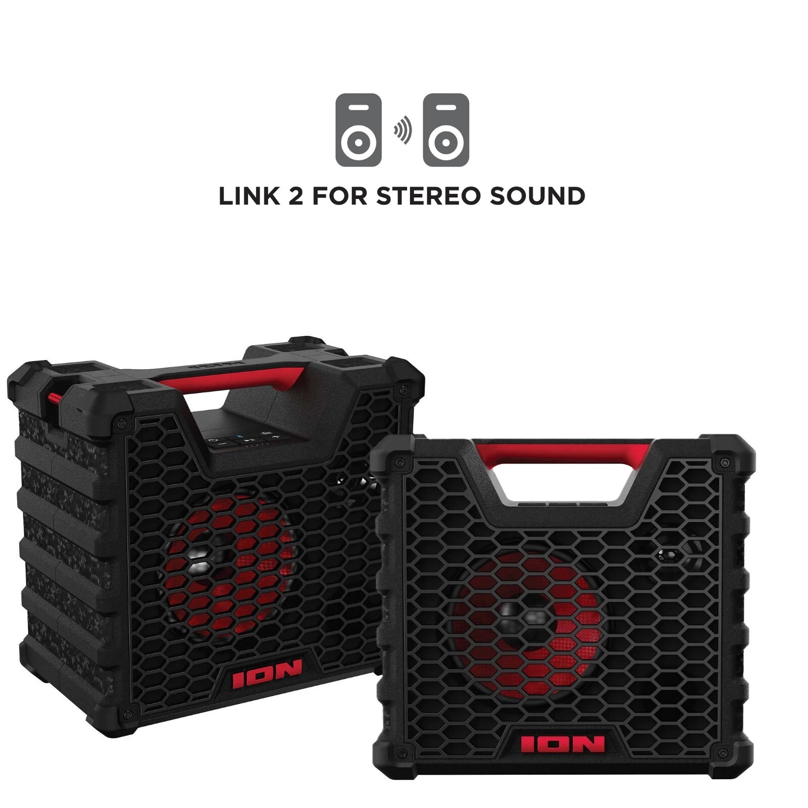 ION Audio Tailgater Tough - Rugged All-Weather Bluetooth Speaker