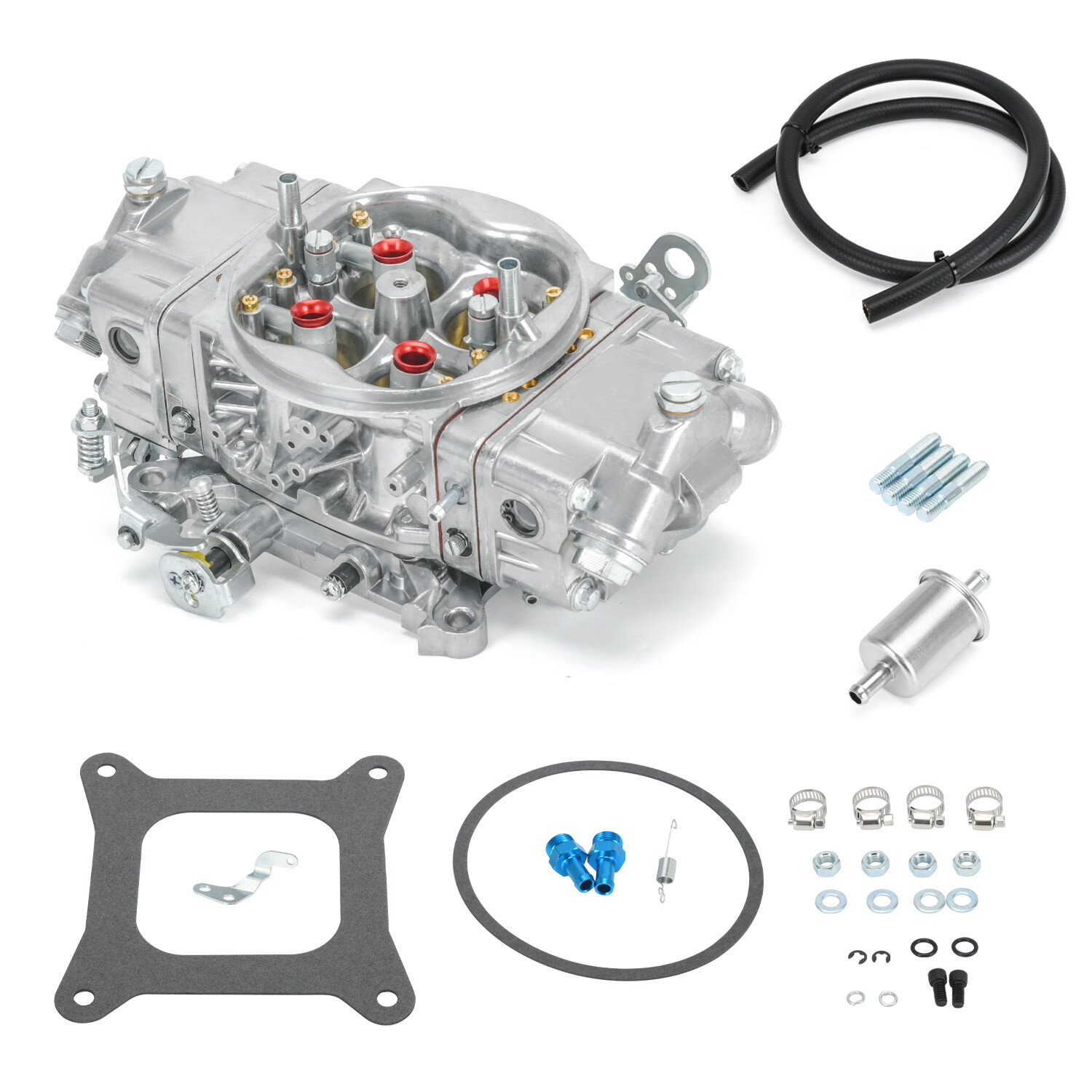 4 Barrel 850 CFM For Holley Brawler Carburetor Double Pumper Mechanical BR-67201