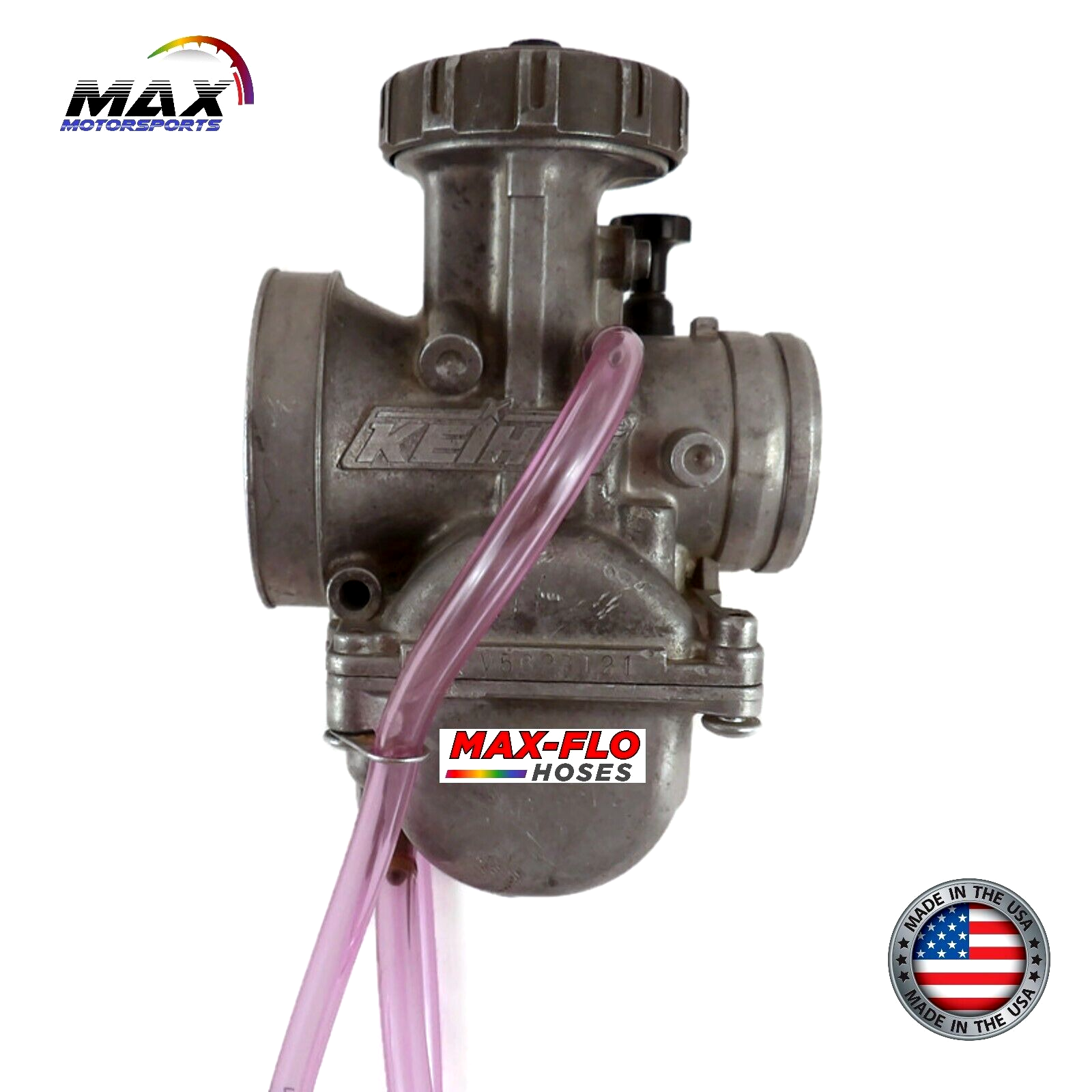 5' LIGHT FACTORY PINK CARBURETOR VENT HOSE KIT KEIHIN MIKUNI CARB