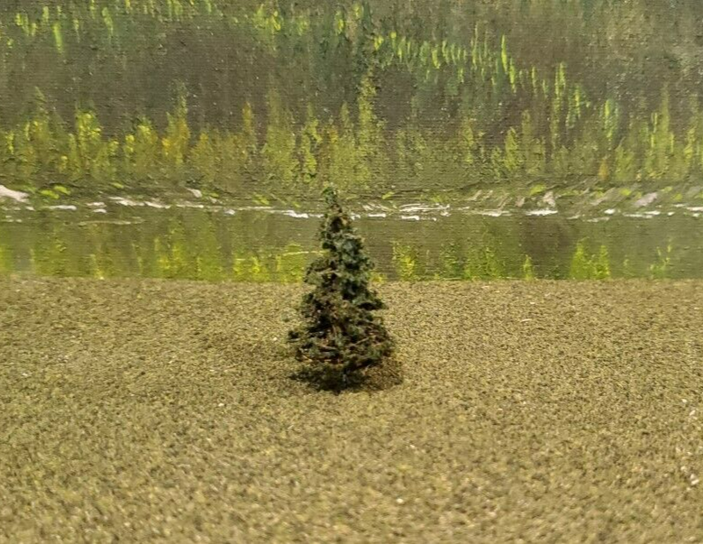 MOOSE CREEK TREES - Fir Pine Trees (1.5" x 20 Trees) Model Trains HO N Z Scale