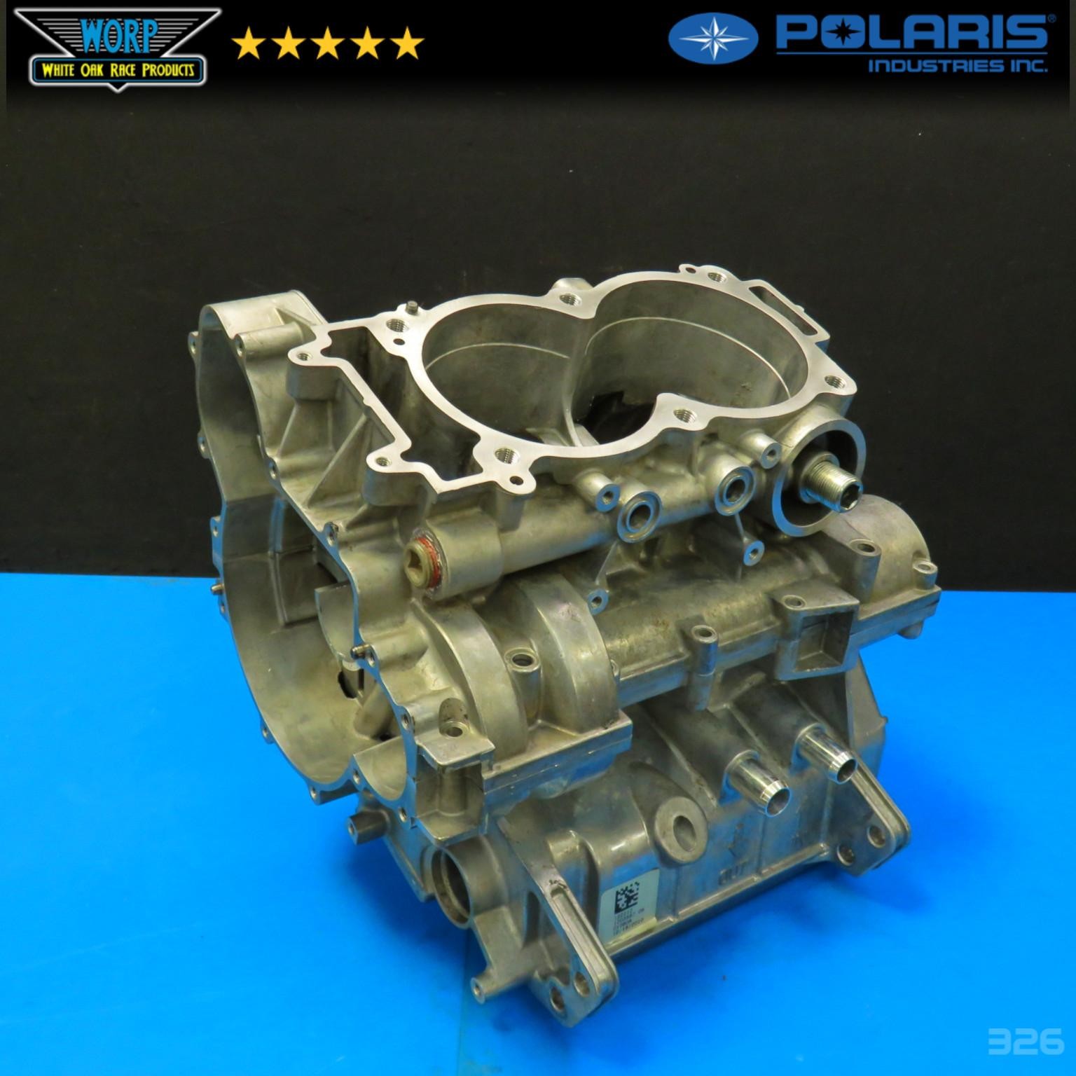 2011 POLARIS RZR XP 900 MATCHED CRANKCASE CRANK CASE SET BOTTOM END