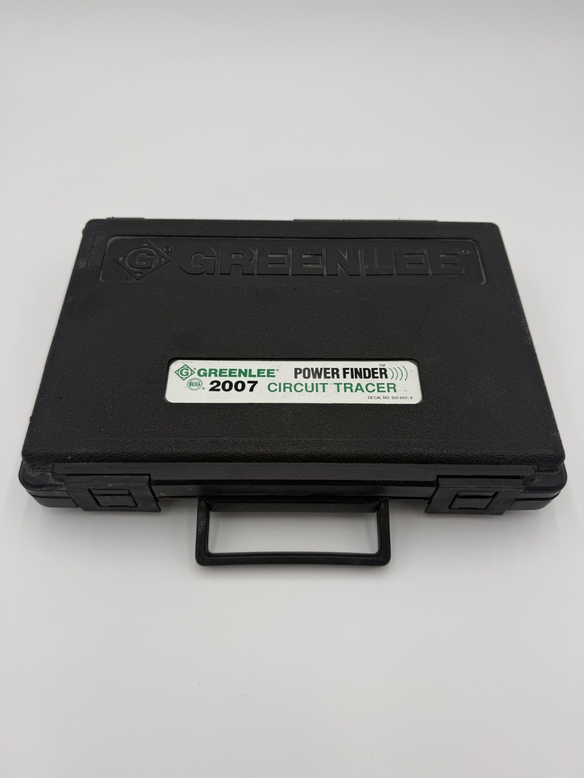 GREENLEE 2007 Power Finder Circuit Tracer Receiver Transmitter Set Works Great