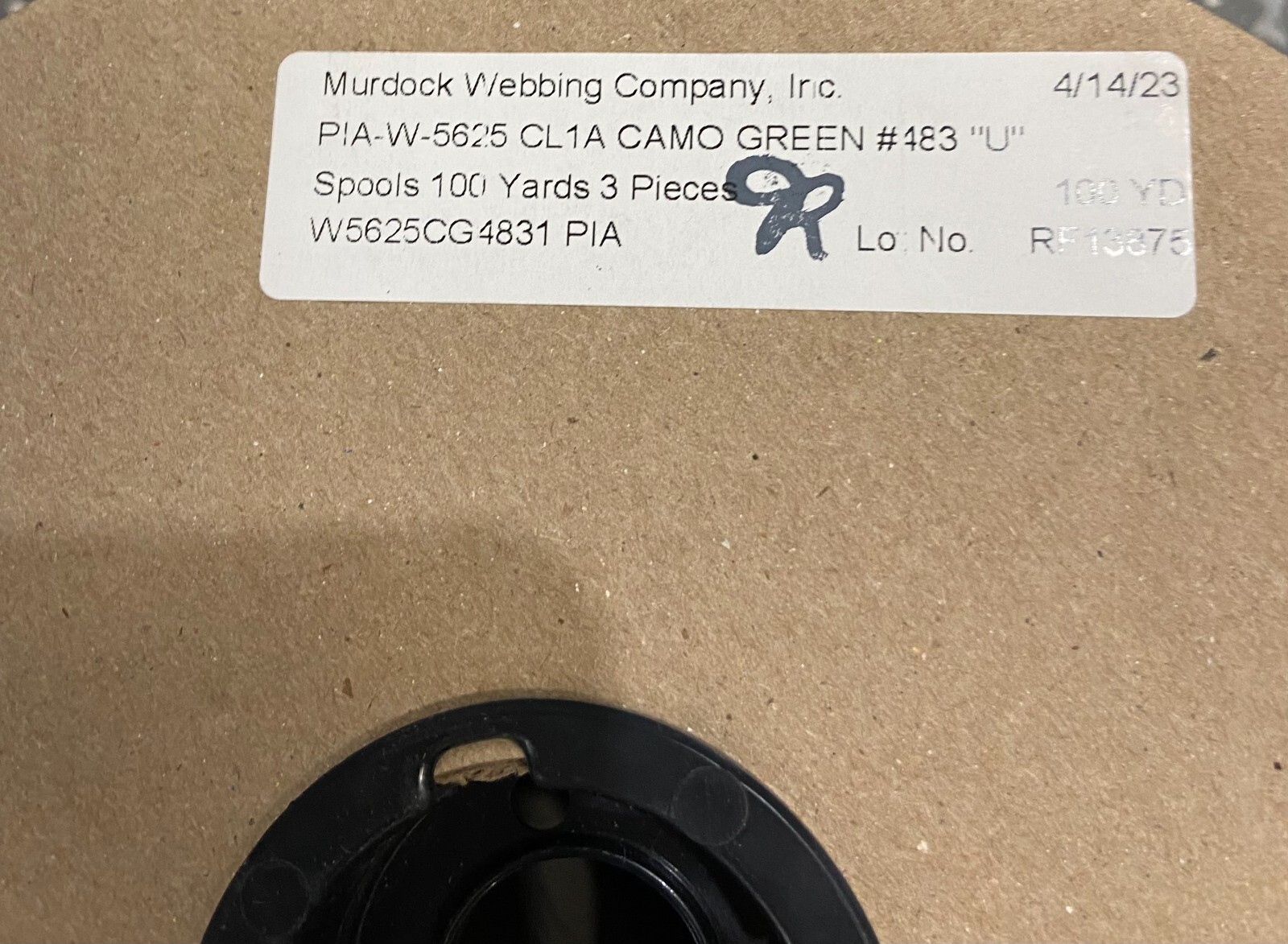 1 inch MIL-W-5625 Nylon Tubular Webbing Milspecs 4000Lbs Durable for Outdoor ...