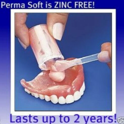 PERMA SOFT Denture Reline Kit | DENTURE RELINER KIT FOR UPPER AND LOWER DENTURE