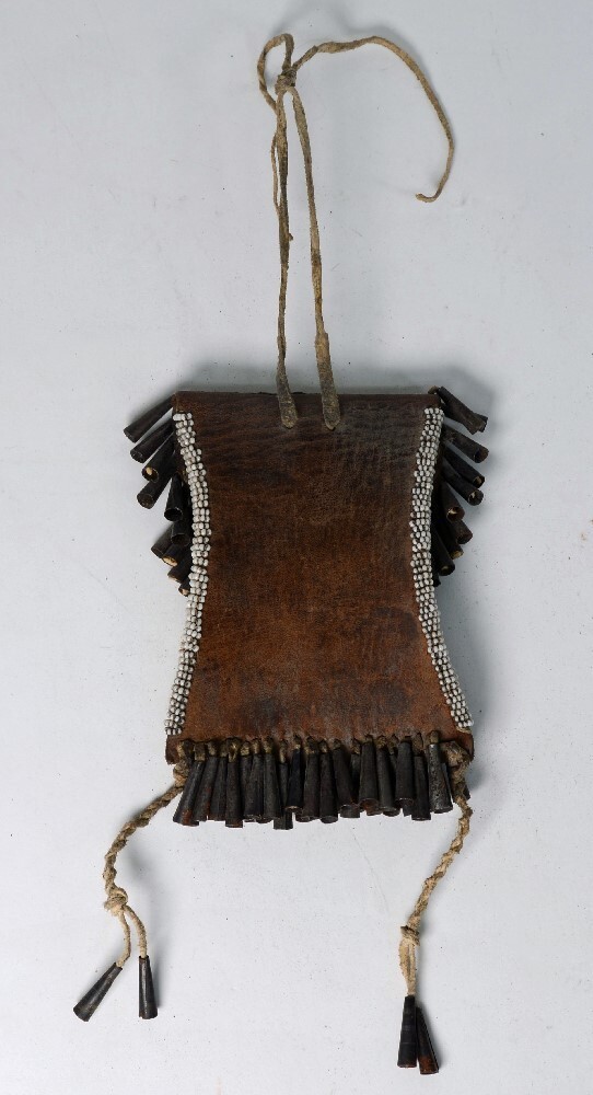 Kiowa Style Beaded Strike-a-Light Bag - Modern