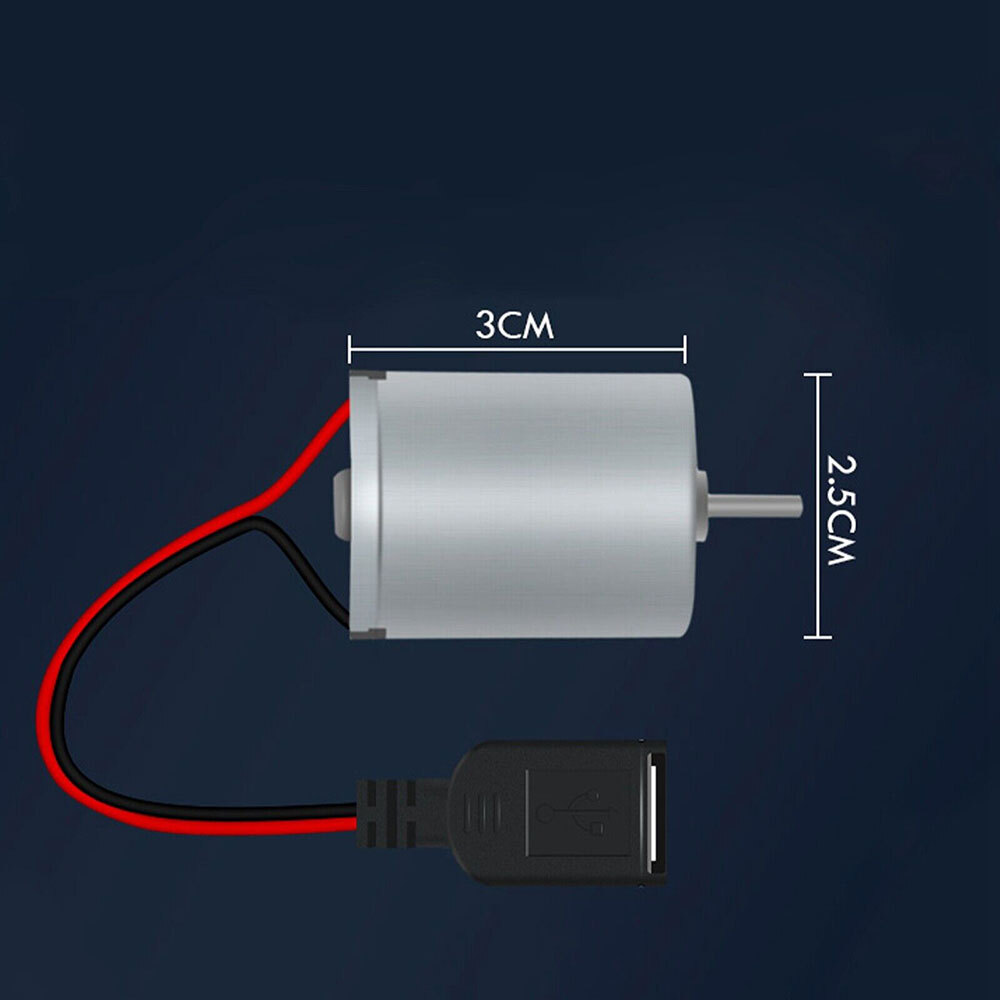 Micro Wind Turbine Motor Blade W/Bulb DIY Kit power Alternative Energy Generator