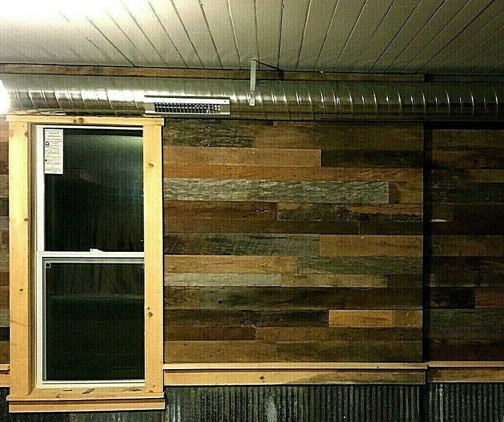 10 sq.ft. (3" WIDE)* ACCENT WALLBOARDS* FROM RECLAIMED BARNWOOD LUMBER
