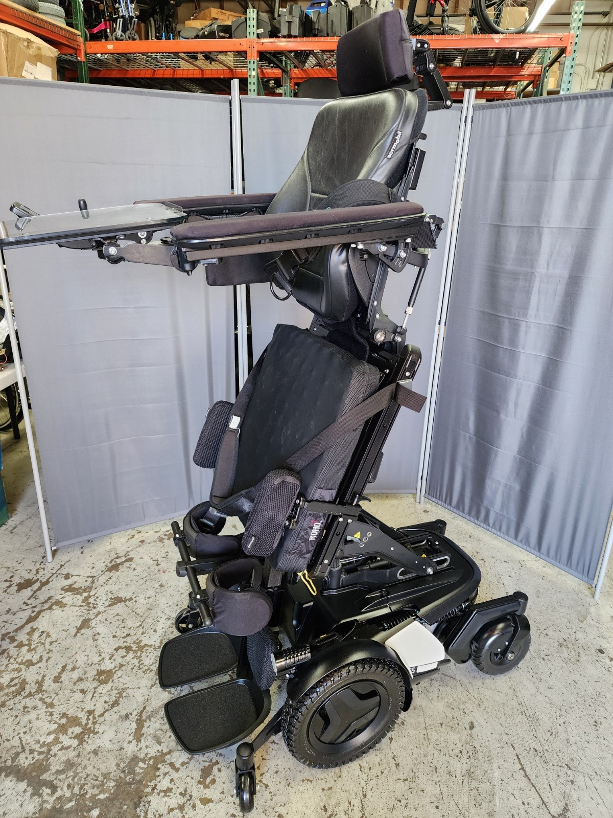 Permobil F5 VS Verical Stander 14" Seat Lift, Recline, Tilt, Leg, Lights 7.5MPH