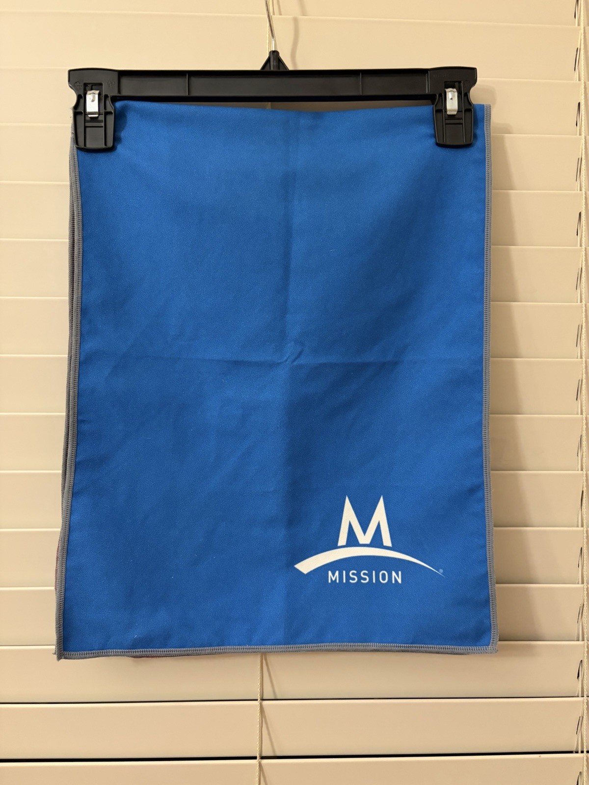 Mission Reusable Cooling Towel Blue 12" x 32” Enduracool Gym Sport Neck Sweat