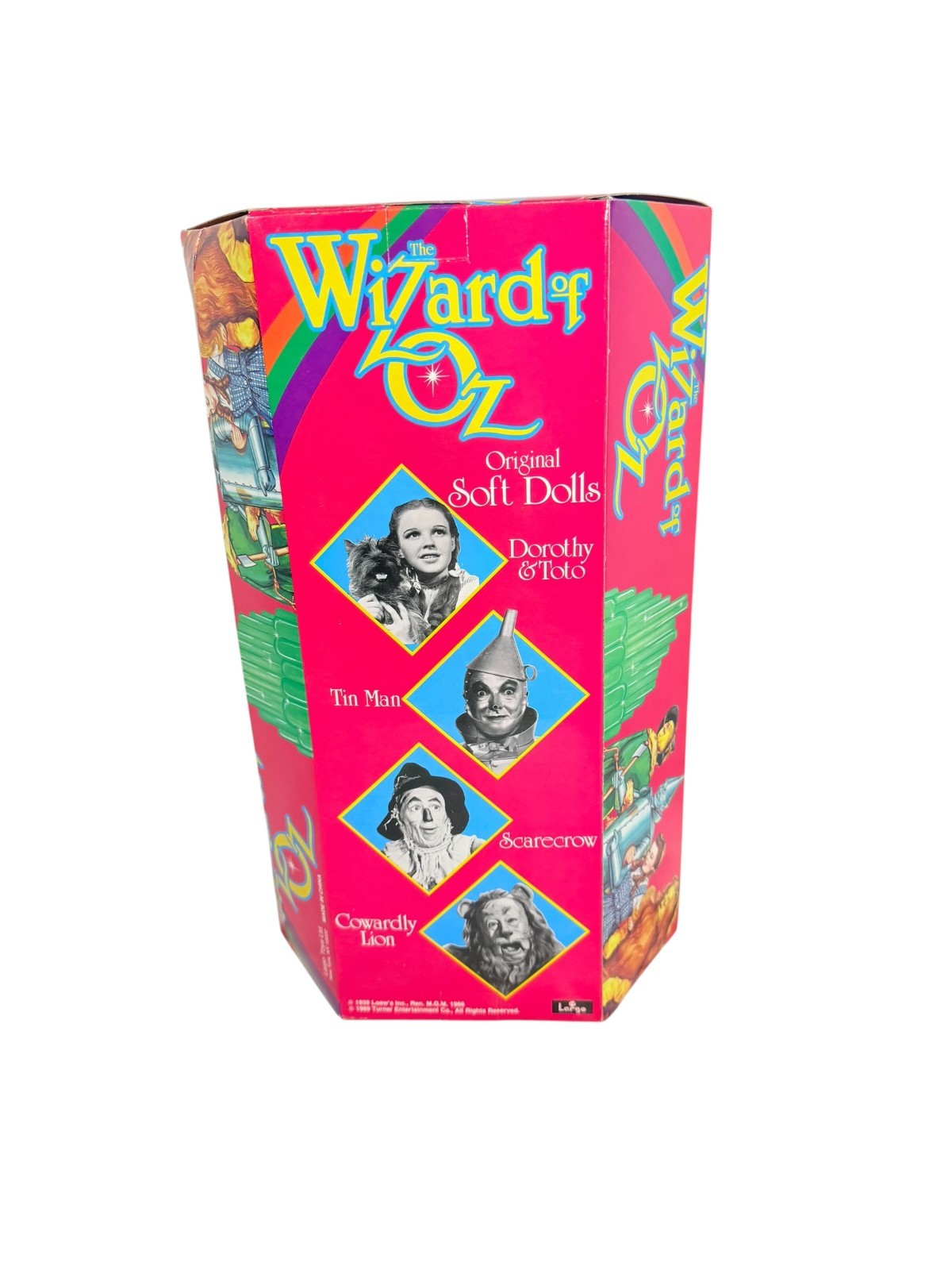 1989 Wizard of Oz Original Soft Dolls Full Set of 4 Largo